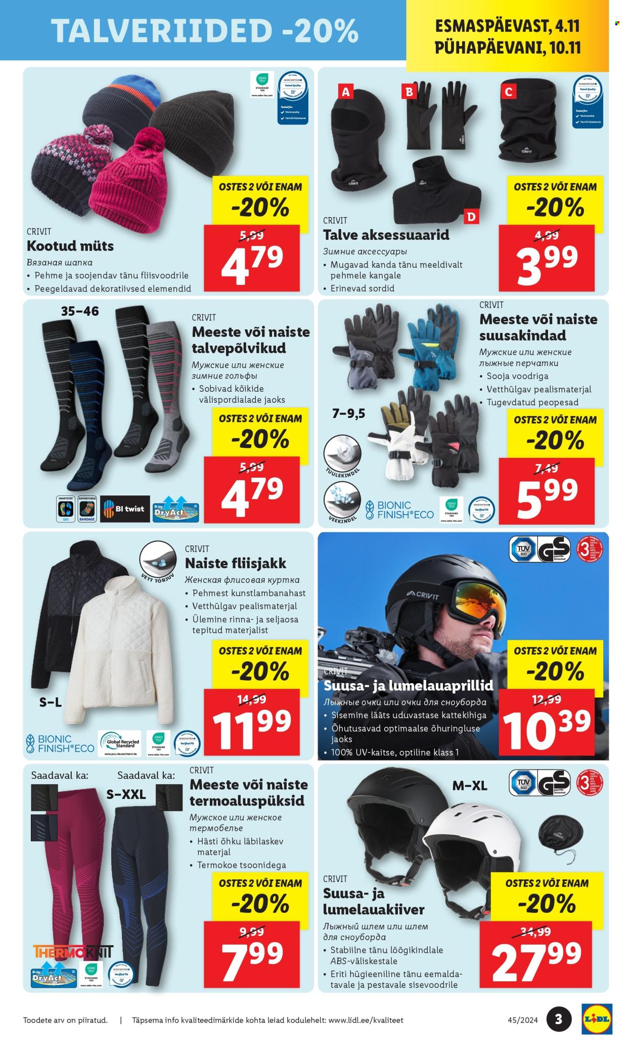 lidl - Lidl kliendileht - Tööstuskaupade pakkumised (4.11 - 10.11.2024) - page: 3