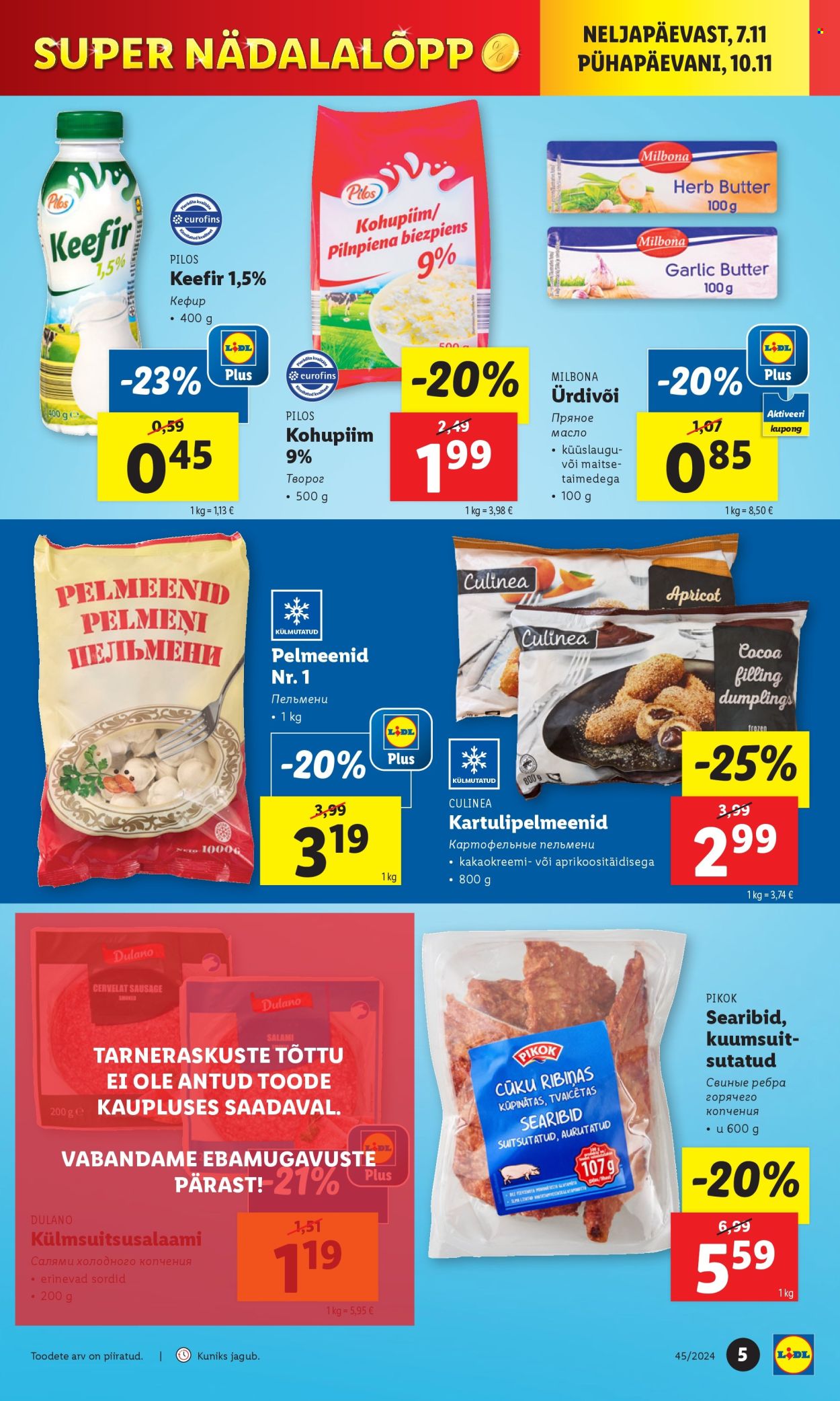 lidl - Lidl kliendileht - Kliendileht (7.11 - 10.11.2024) - page: 5