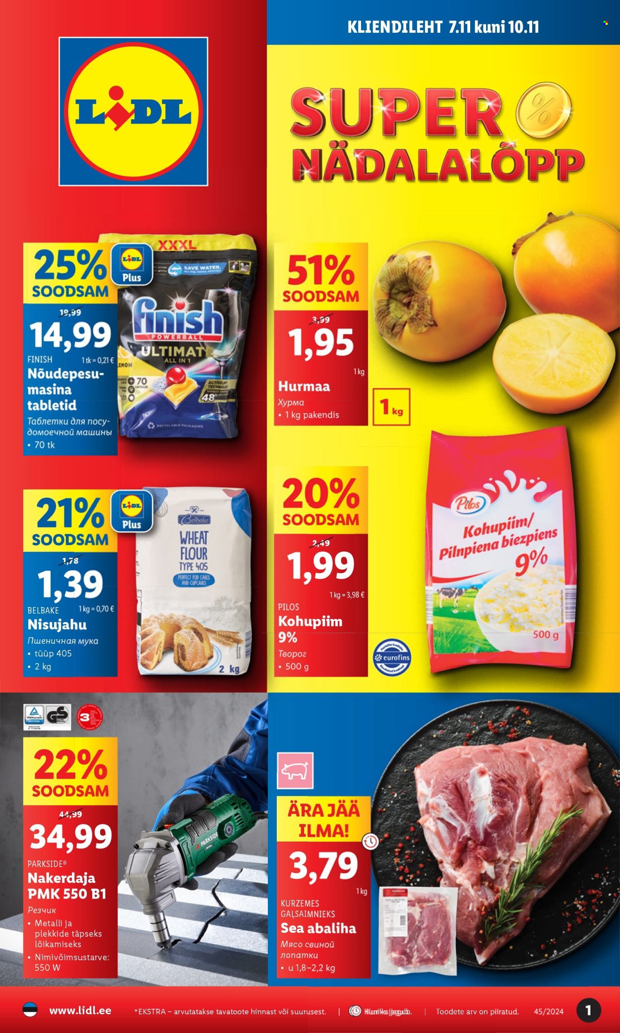 lidl - Lidl kliendileht - Kliendileht (7.11 - 10.11.2024)