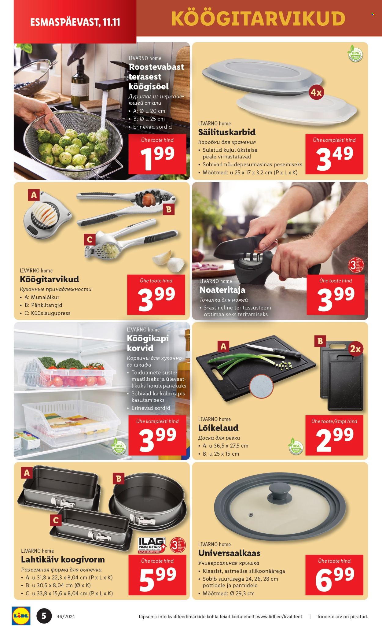 lidl - Lidl kliendileht - Tööstuskaupade pakkumised (11.11 - 17.11.2024) - page: 4