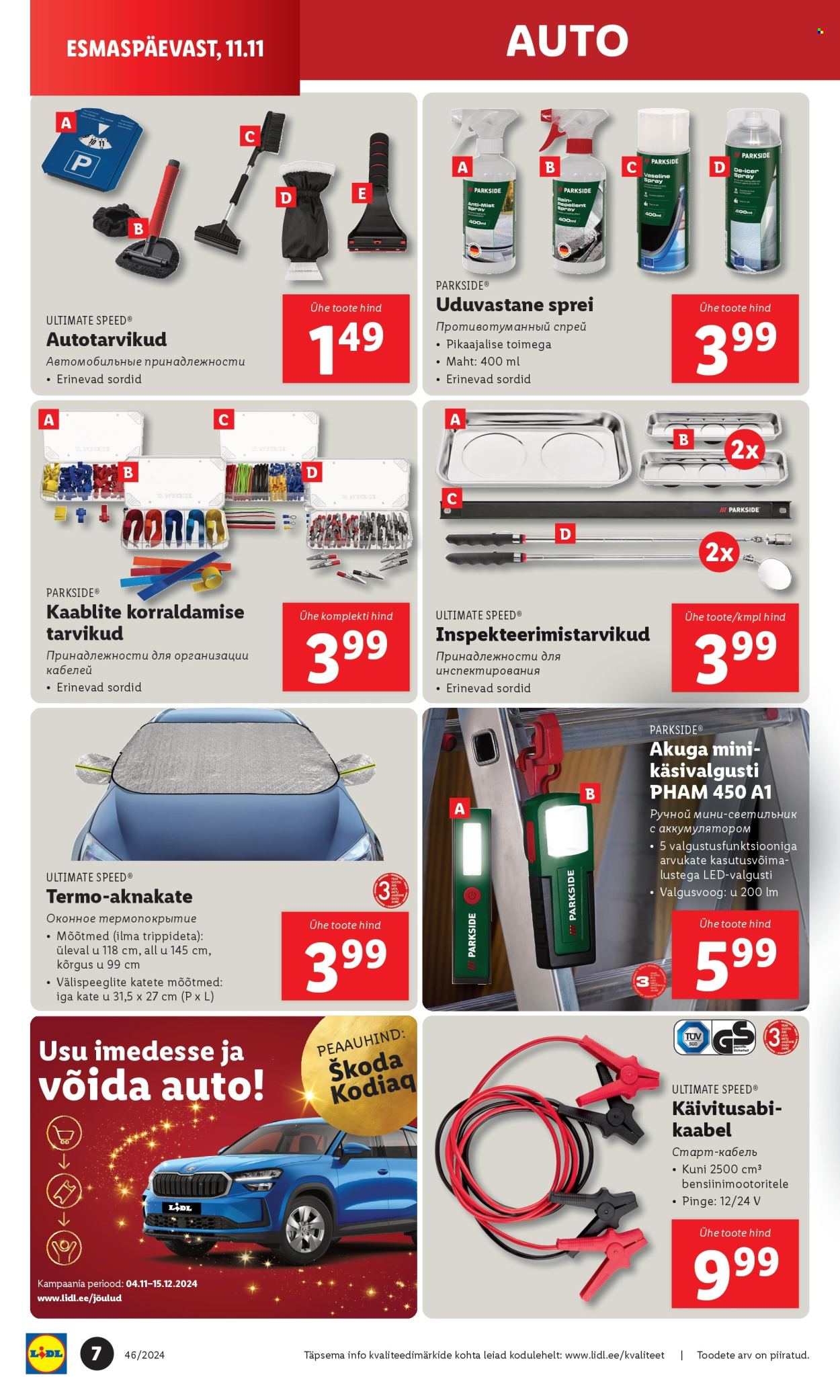 lidl - Lidl kliendileht - Tööstuskaupade pakkumised (11.11 - 17.11.2024) - page: 6