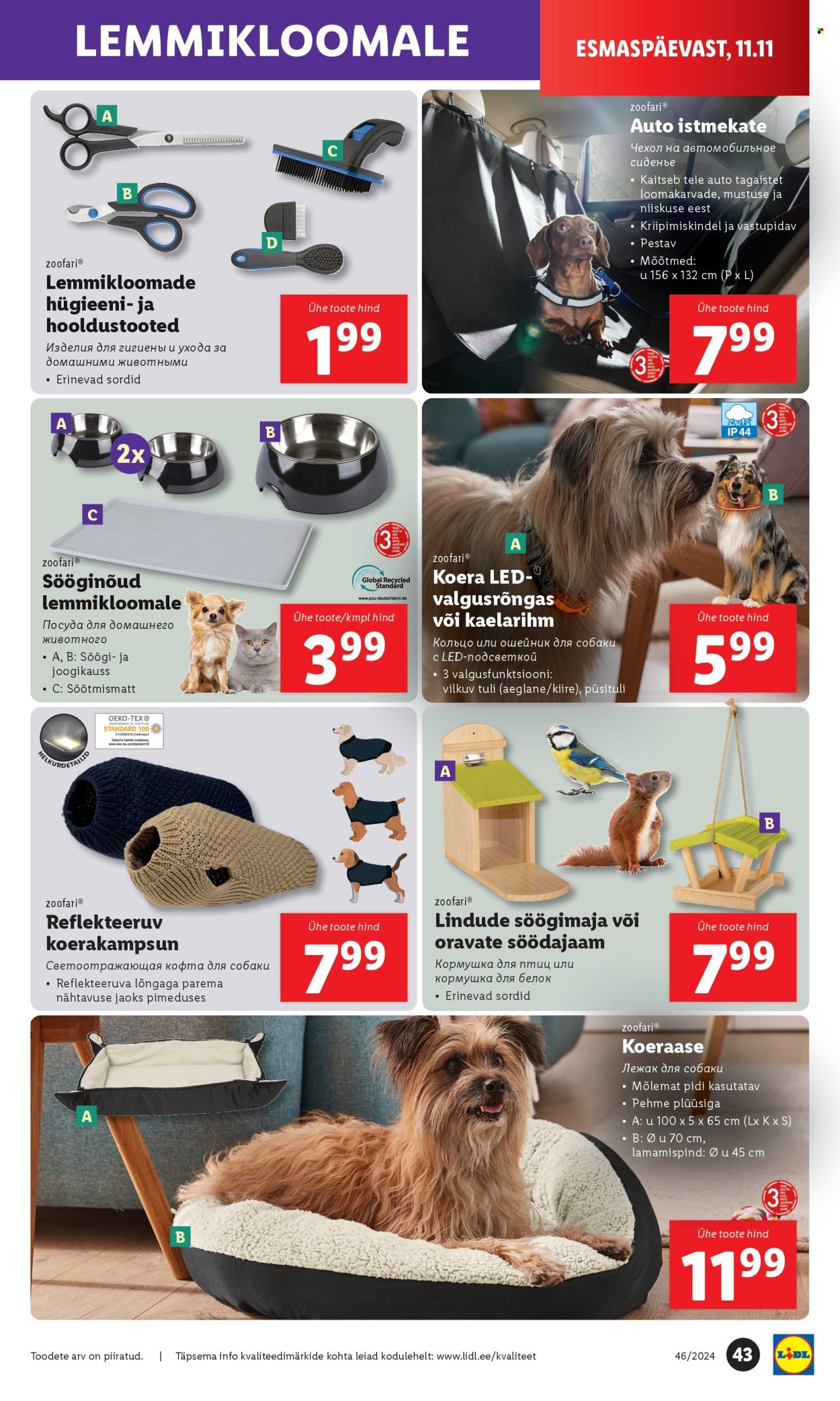 lidl - Lidl kliendileht - Kliendileht (11.11 - 17.11.2024) - page: 43