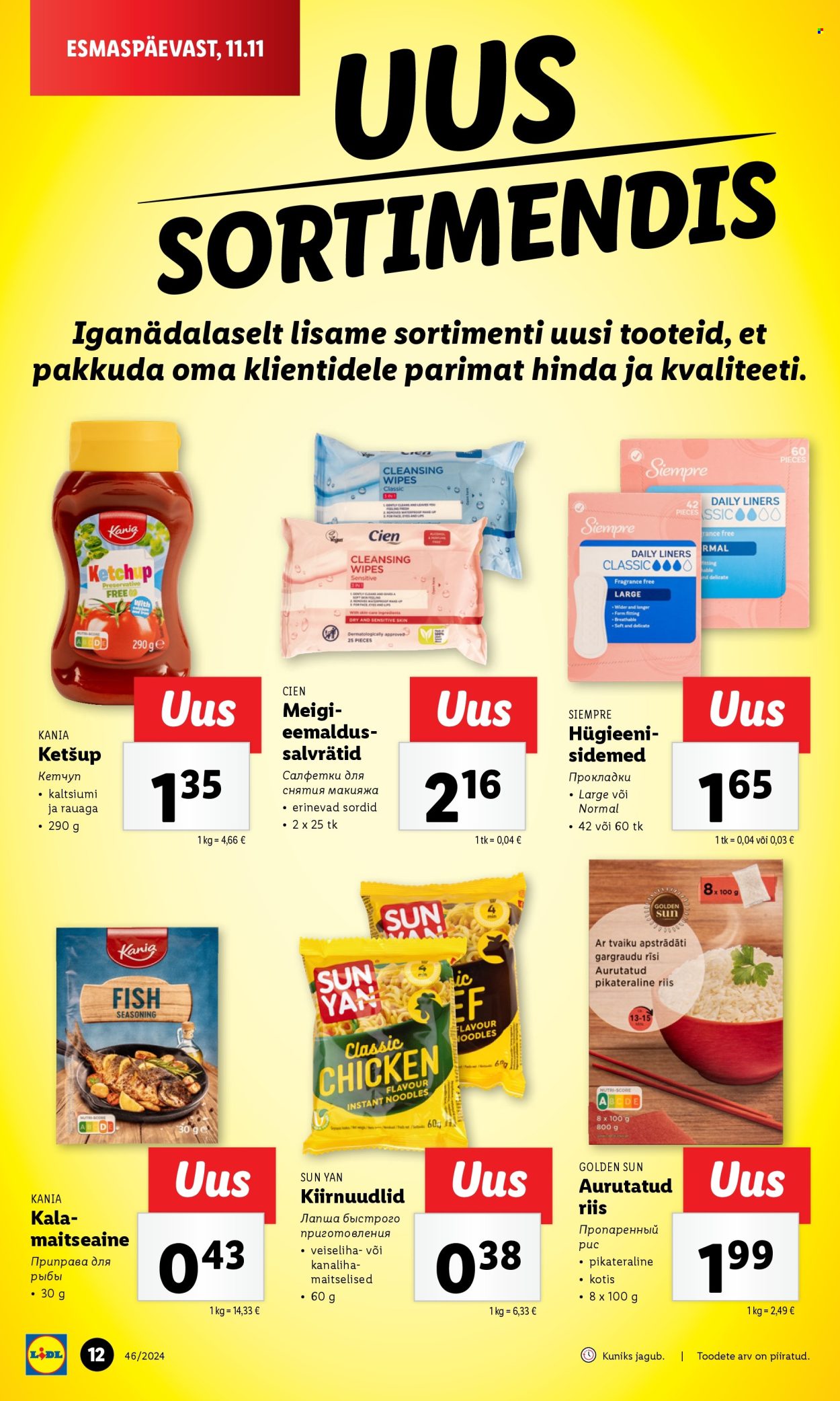 lidl - Lidl kliendileht - Kliendileht (11.11 - 17.11.2024) - page: 12