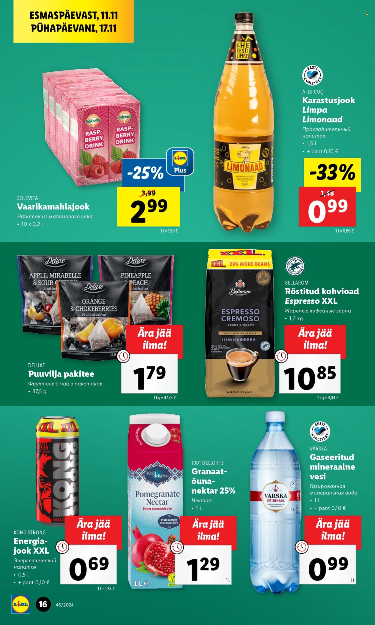 lidl - Lidl kliendileht - Kliendileht (11.11 - 17.11.2024) - page: 16