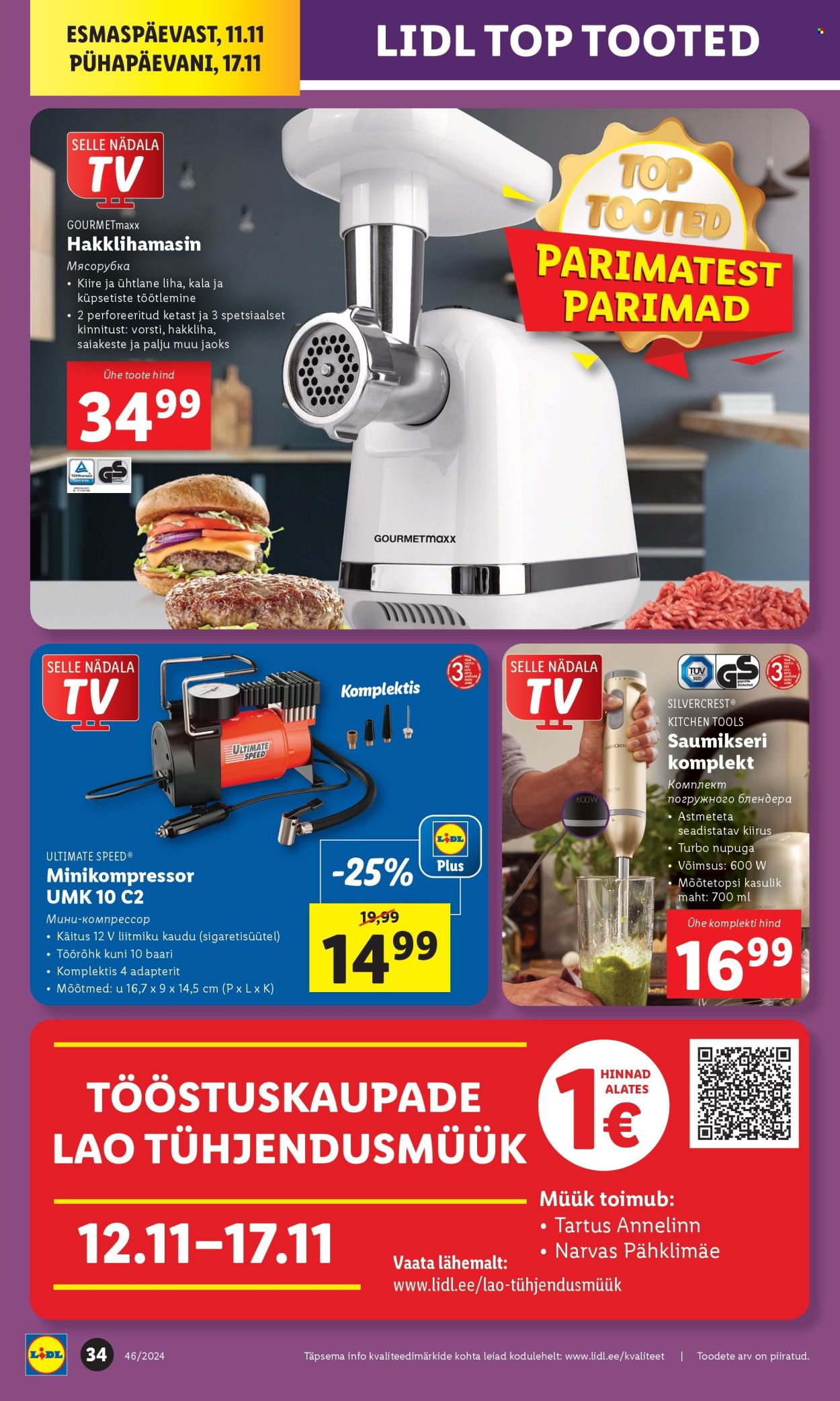 lidl - Lidl kliendileht - Kliendileht (11.11 - 17.11.2024) - page: 34