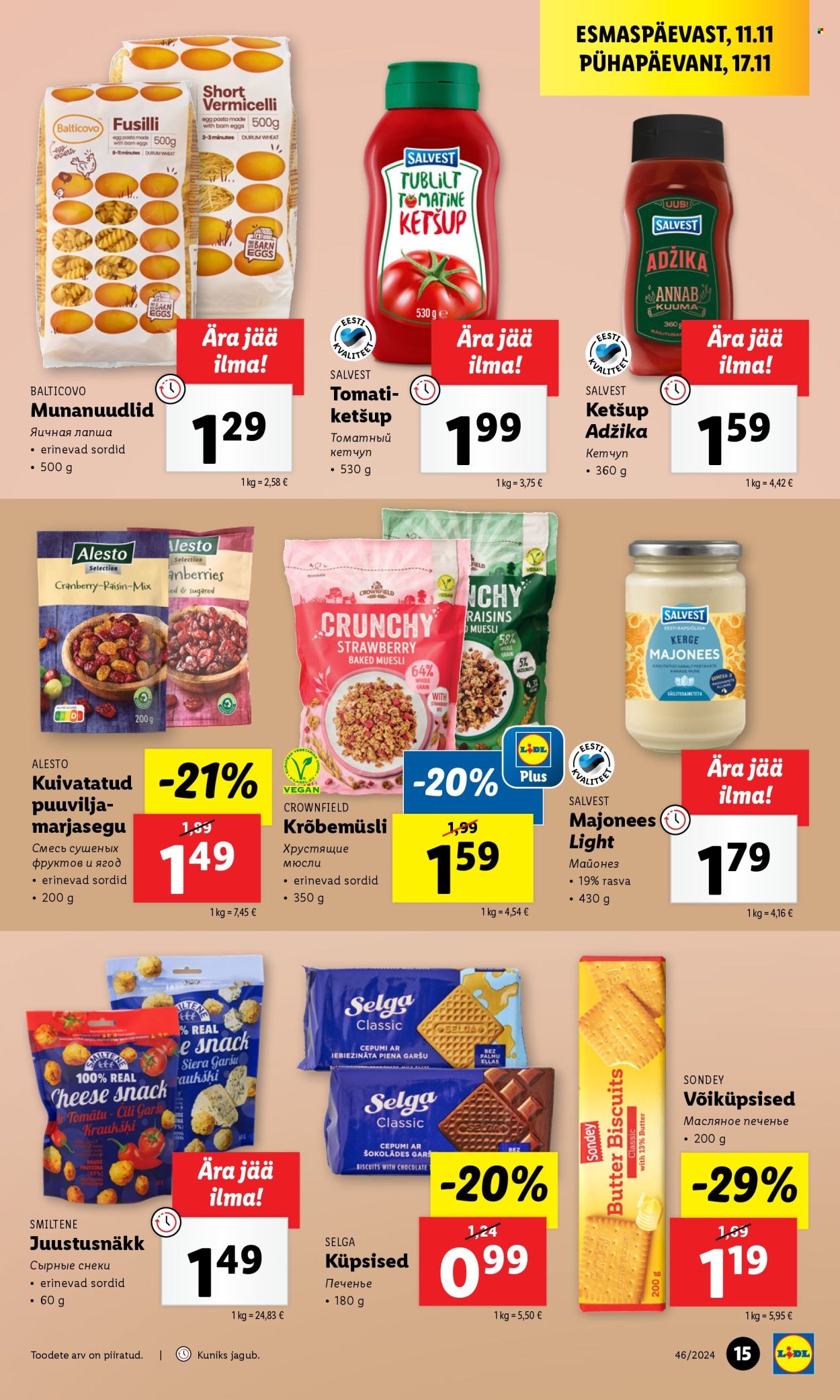 lidl - Lidl kliendileht - Kliendileht (11.11 - 17.11.2024) - page: 15