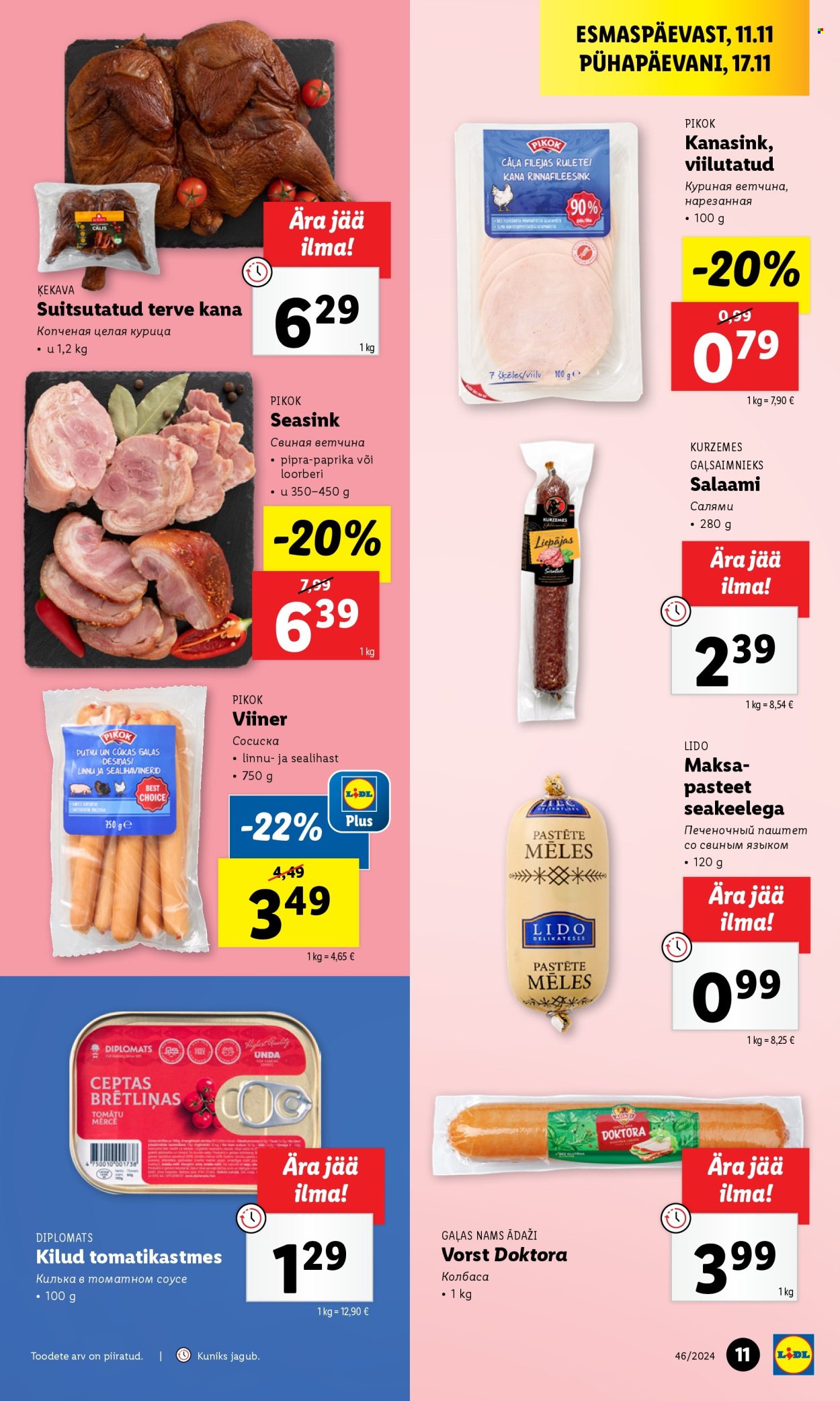 lidl - Lidl kliendileht - Kliendileht (11.11 - 17.11.2024) - page: 11