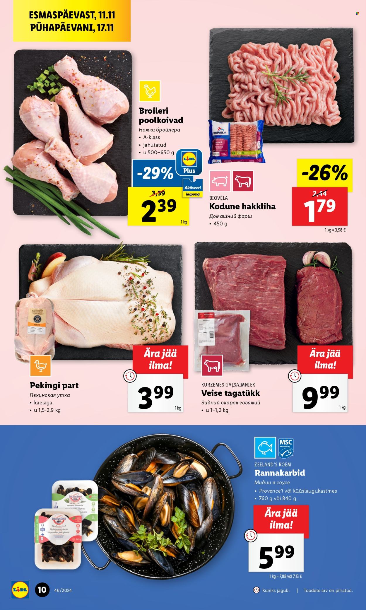 lidl - Lidl kliendileht - Kliendileht (11.11 - 17.11.2024) - page: 10