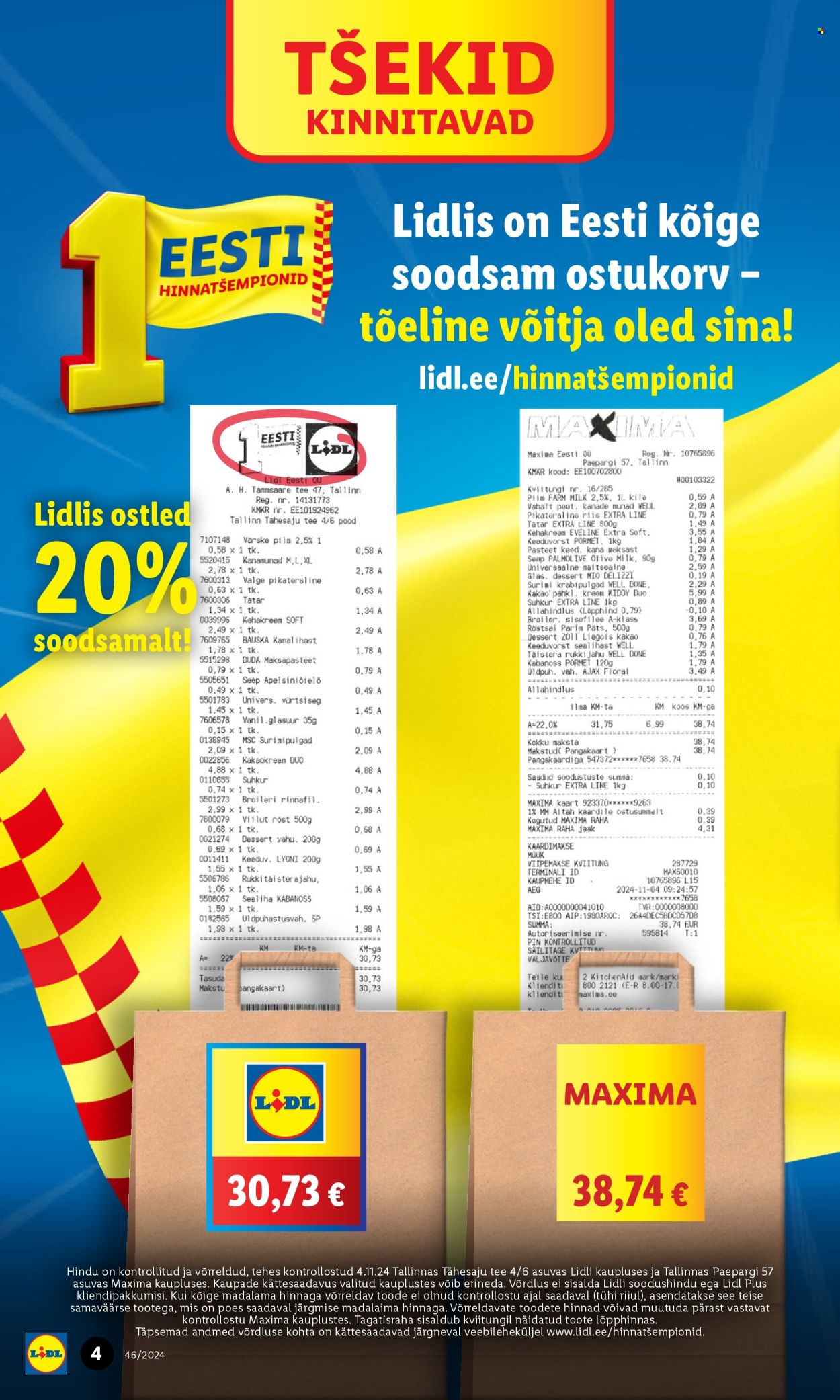 lidl - Lidl kliendileht - Kliendileht (11.11 - 17.11.2024) - page: 4