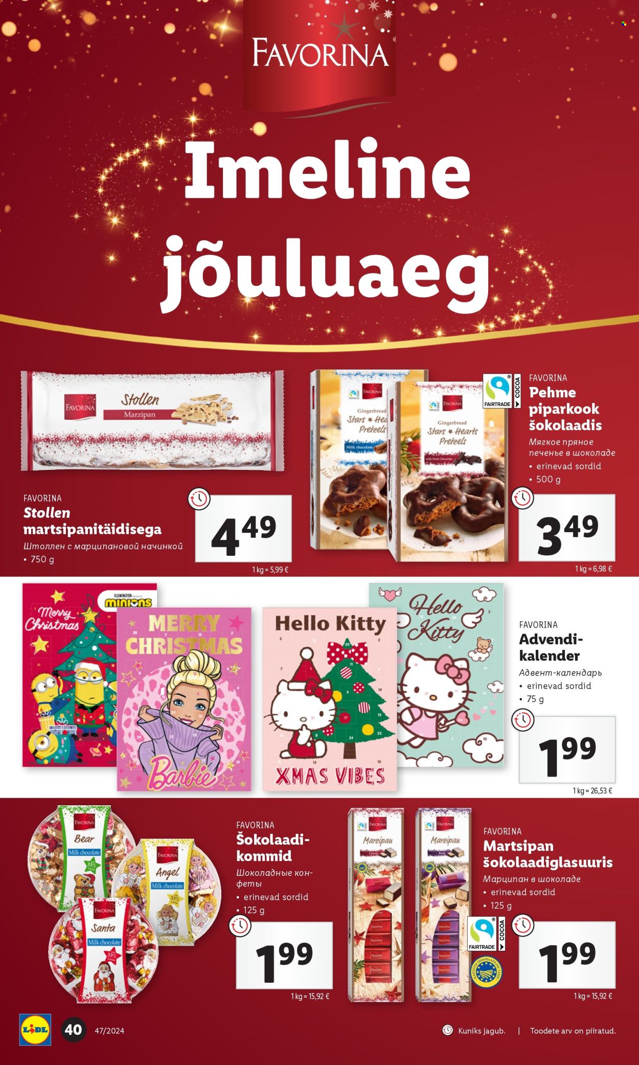 lidl - Lidl kliendileht - Kliendileht (21.11 - 24.11.2024) - page: 40