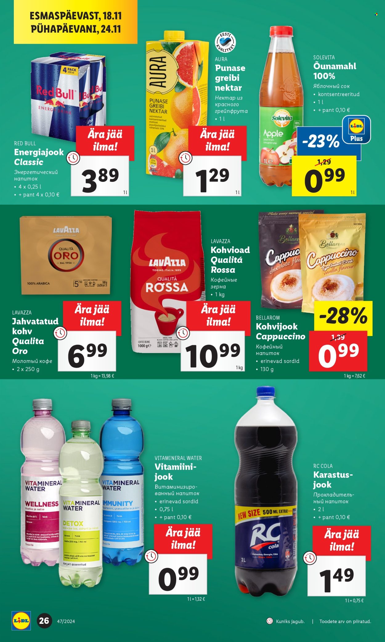 lidl - Lidl kliendileht - Kliendileht (21.11 - 24.11.2024) - page: 26