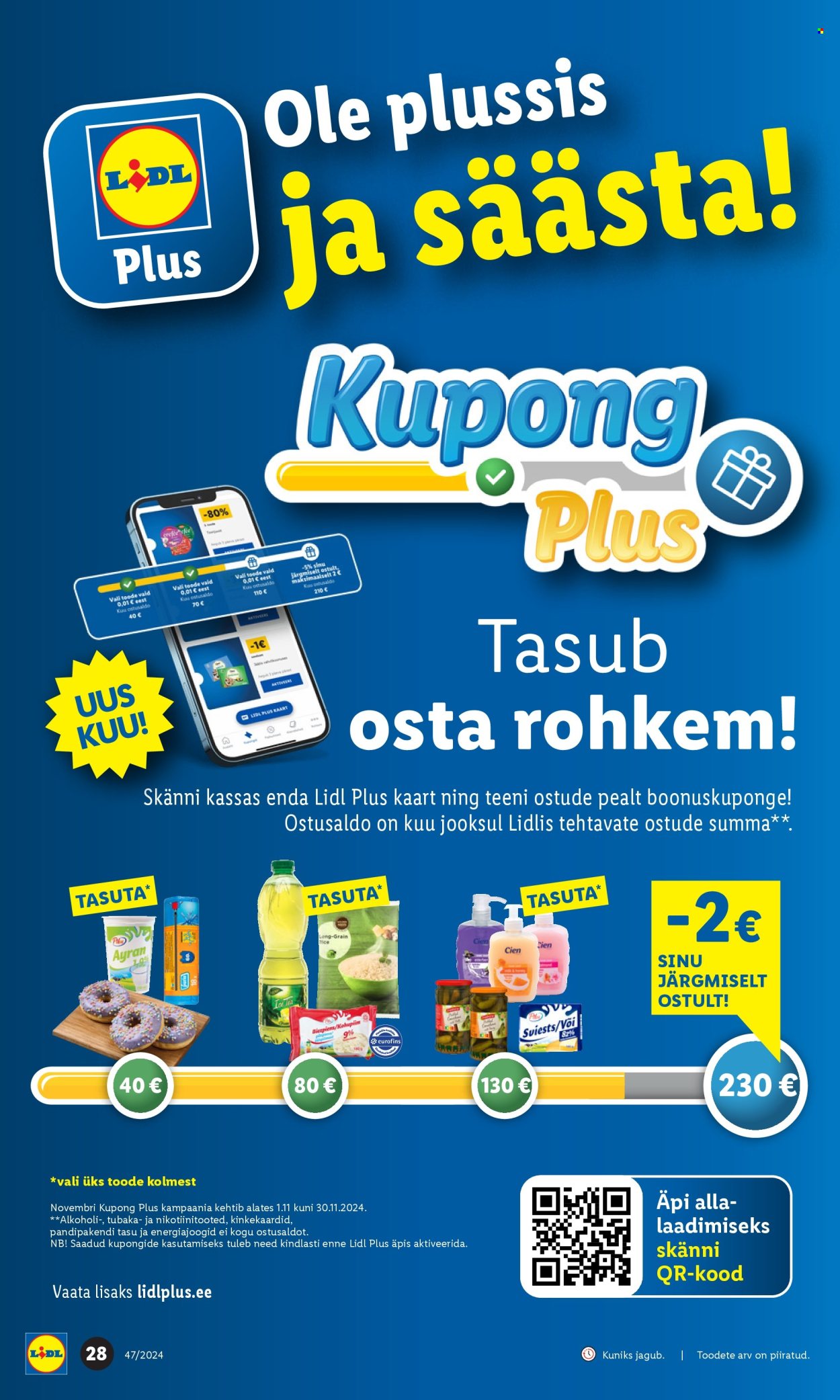 lidl - Lidl kliendileht - Kliendileht (21.11 - 24.11.2024) - page: 28