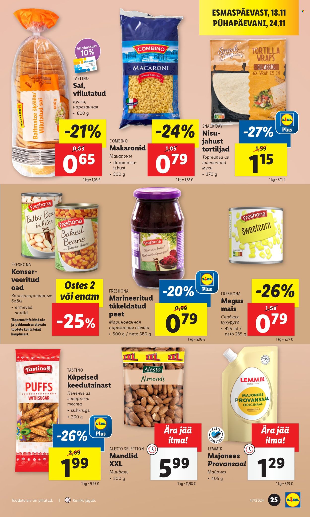 lidl - Lidl kliendileht - Kliendileht (21.11 - 24.11.2024) - page: 25