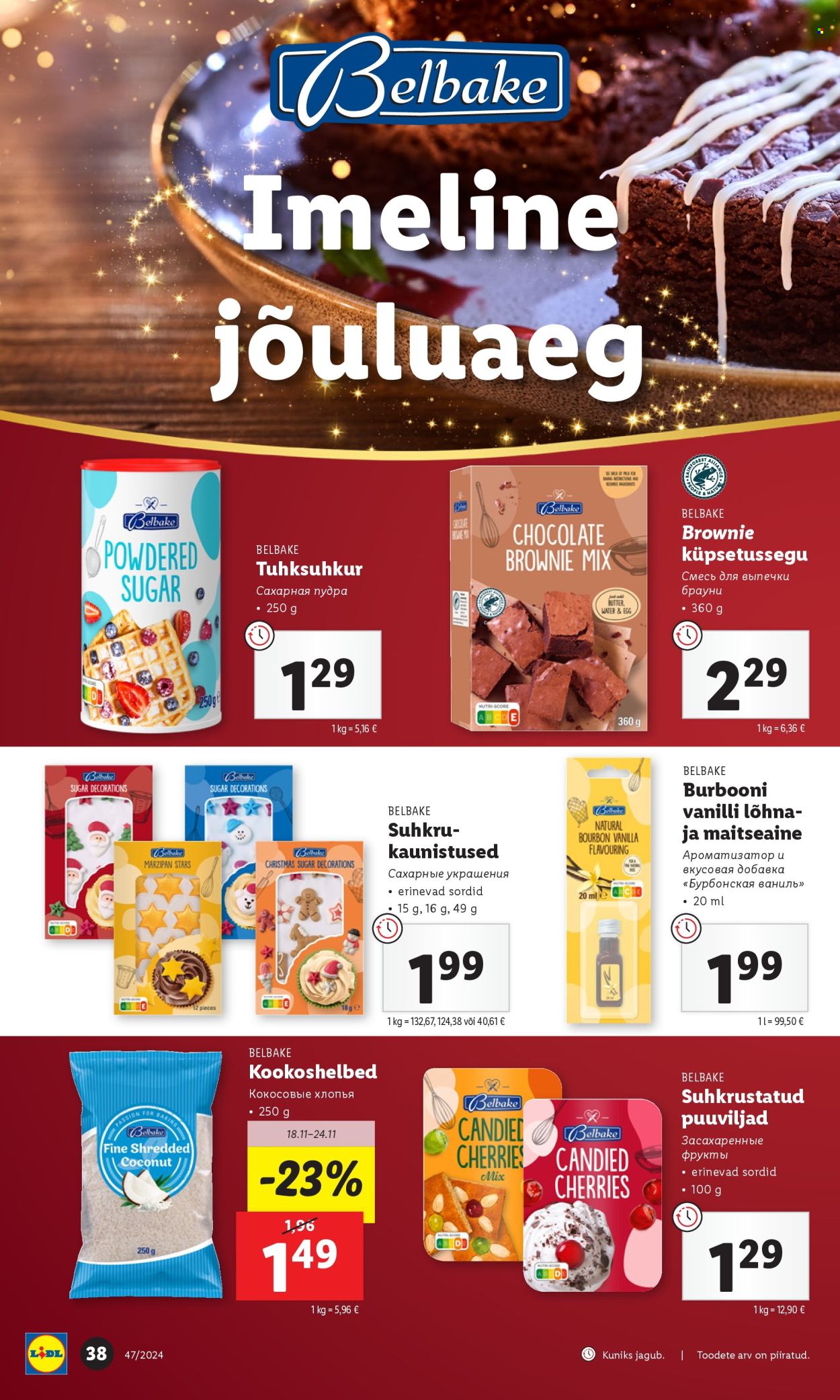 lidl - Lidl kliendileht - Kliendileht (21.11 - 24.11.2024) - page: 38