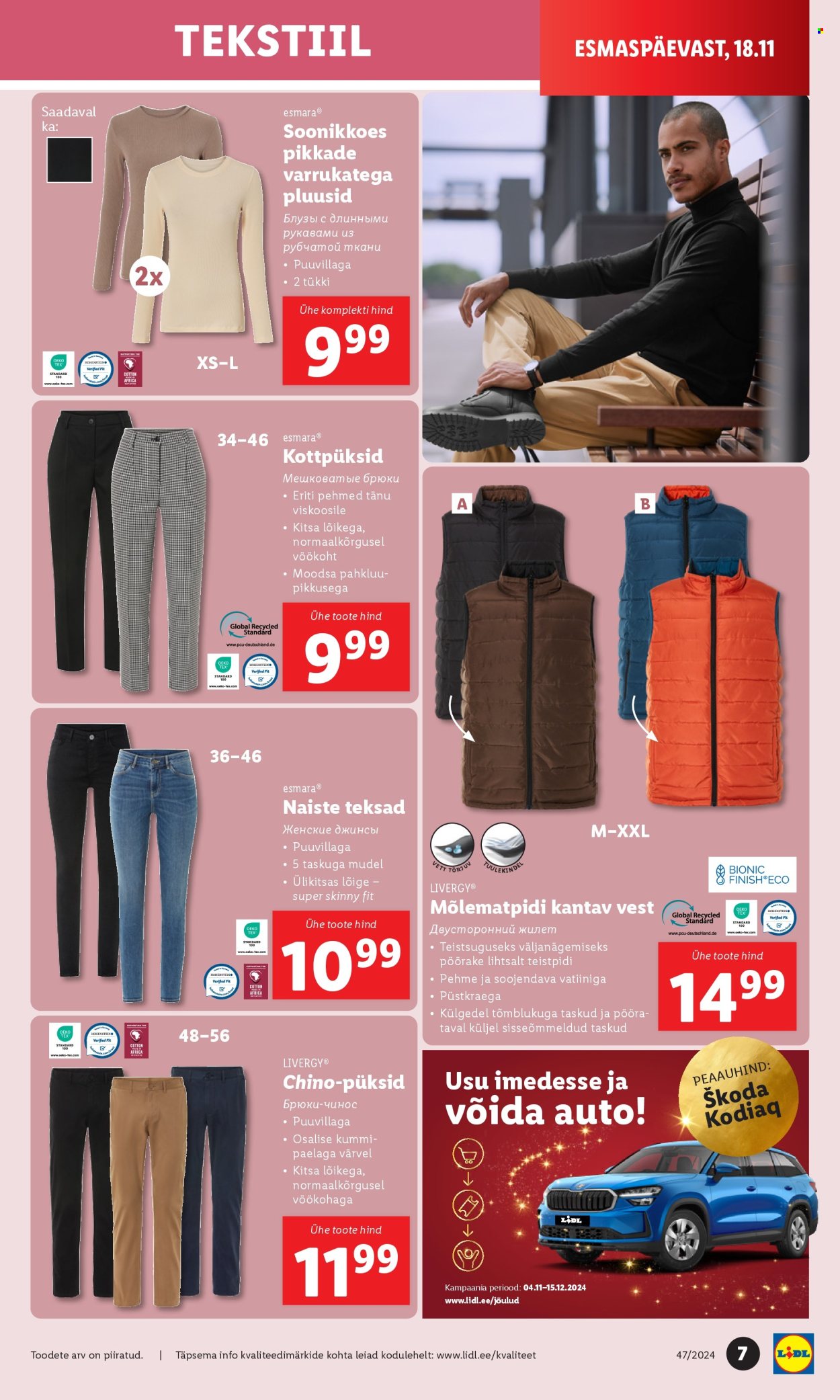 lidl - Lidl kliendileht - Tööstuskaupade pakkumised (18.11 - 24.11.2024) - page: 7