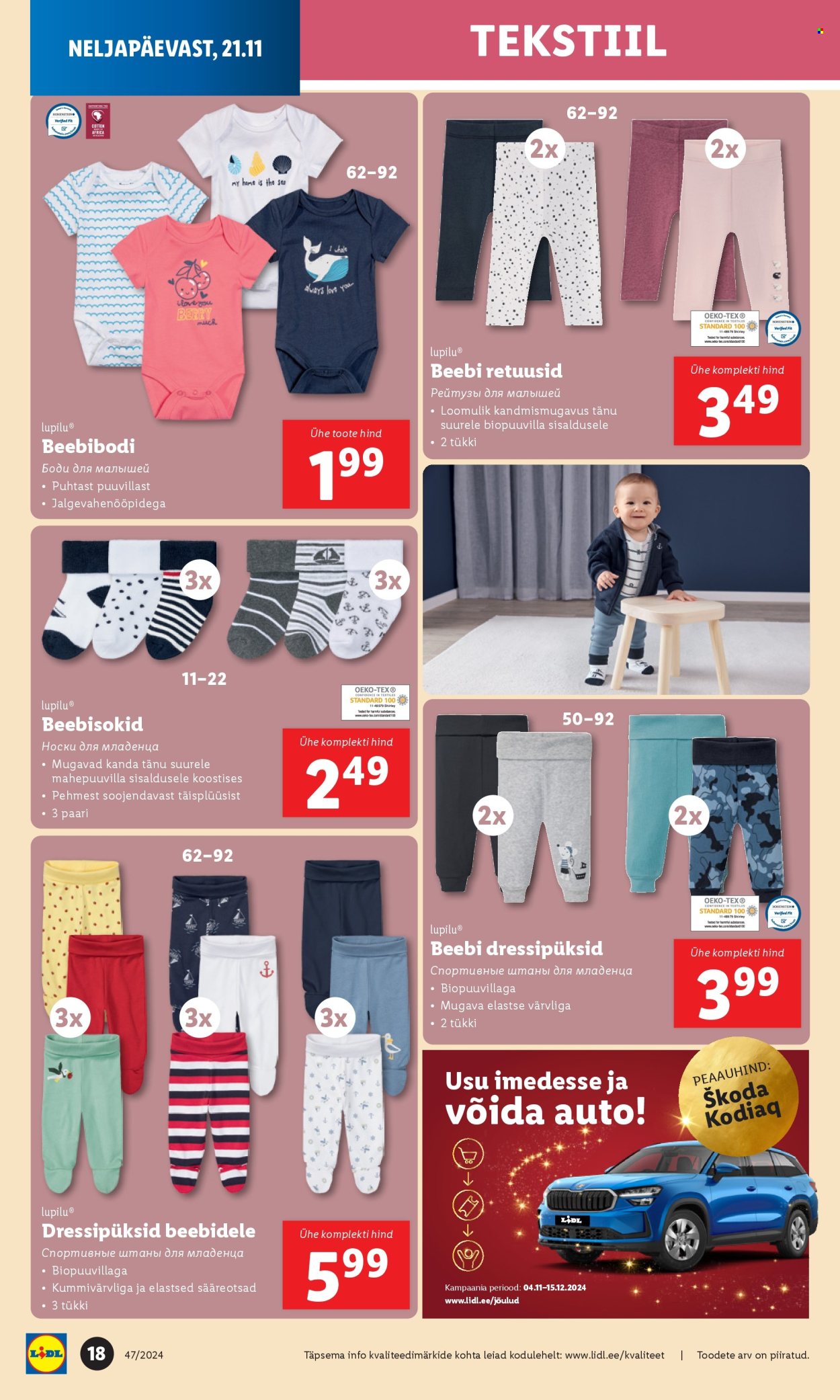 lidl - Lidl kliendileht - Tööstuskaupade pakkumised (18.11 - 24.11.2024) - page: 18