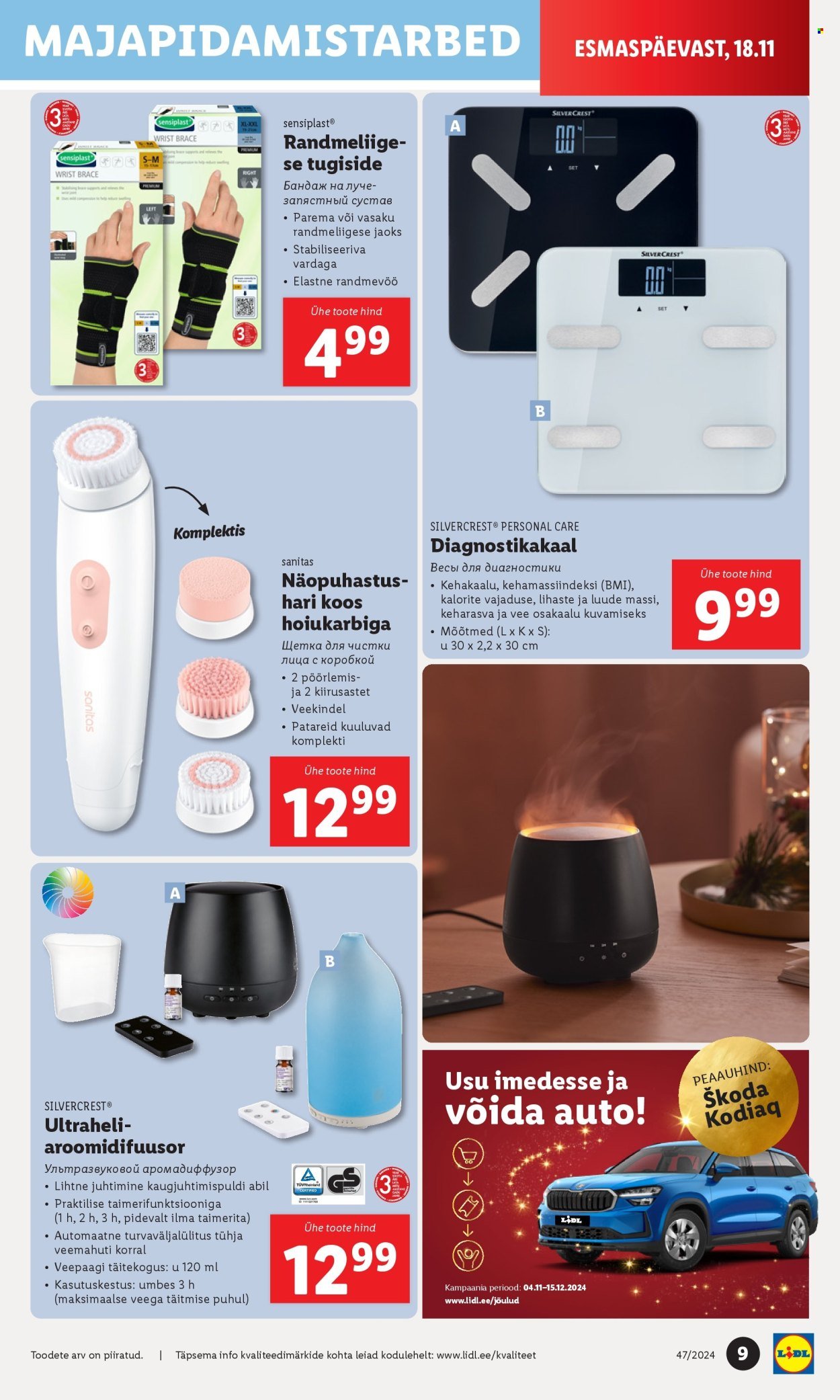 lidl - Lidl kliendileht - Tööstuskaupade pakkumised (18.11 - 24.11.2024) - page: 9