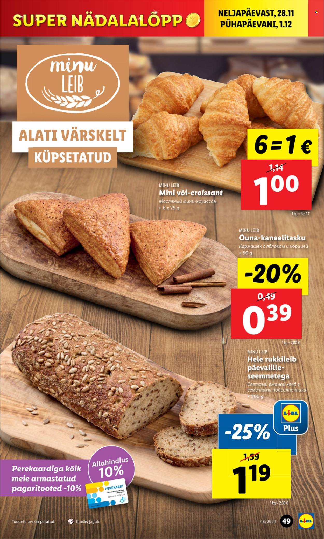 lidl - Lidl kliendileht (25.11 - 1.12.2024) - page: 49