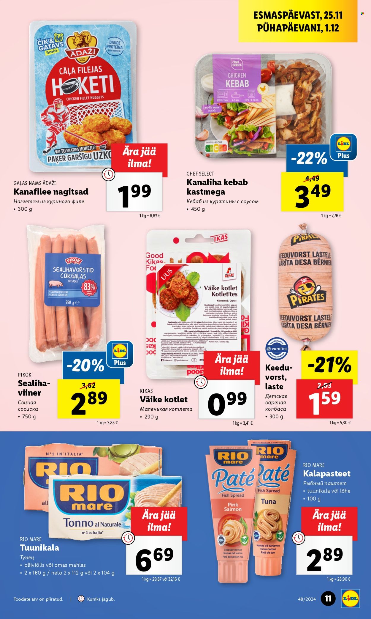 lidl - Lidl kliendileht (25.11 - 1.12.2024) - page: 11