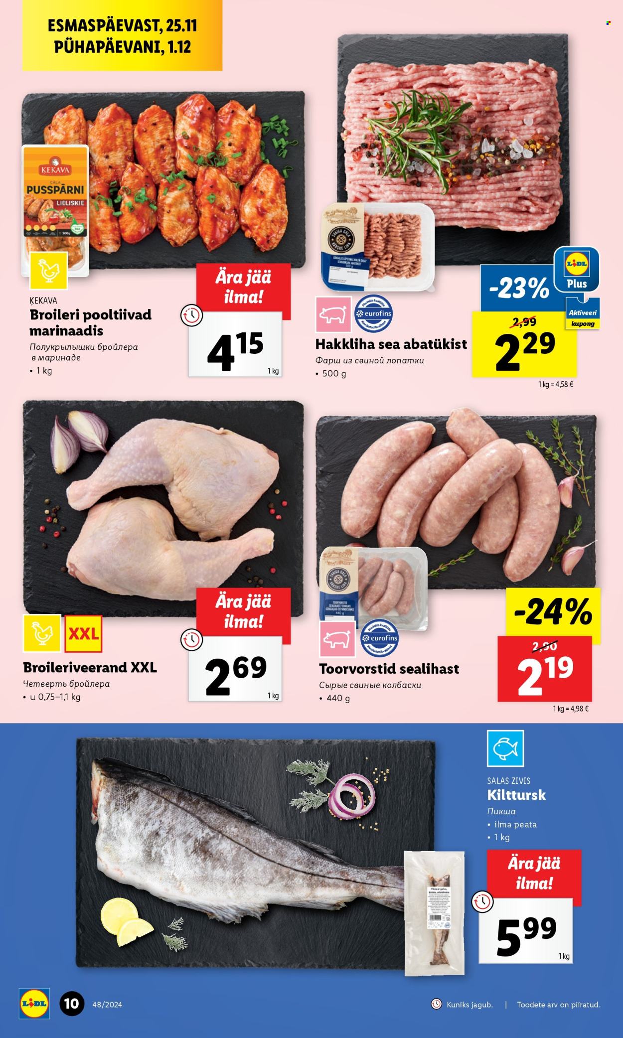 lidl - Lidl kliendileht (25.11 - 1.12.2024) - page: 10