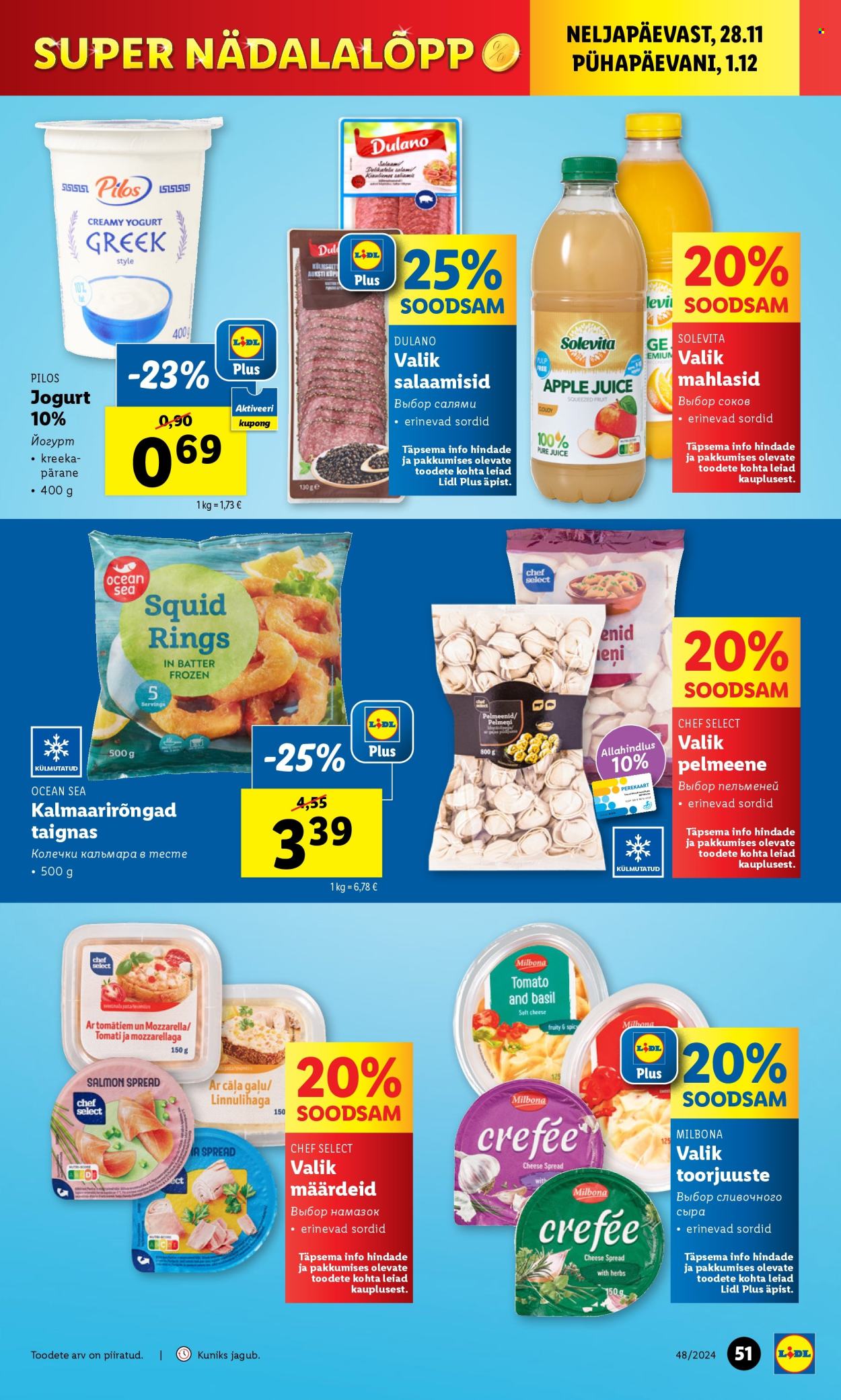 lidl - Lidl kliendileht (25.11 - 1.12.2024) - page: 51