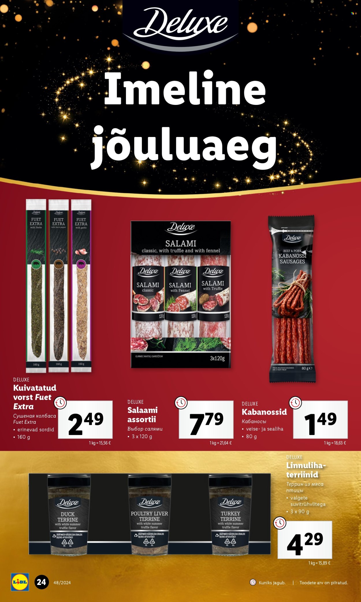 lidl - Lidl kliendileht (25.11 - 1.12.2024) - page: 24