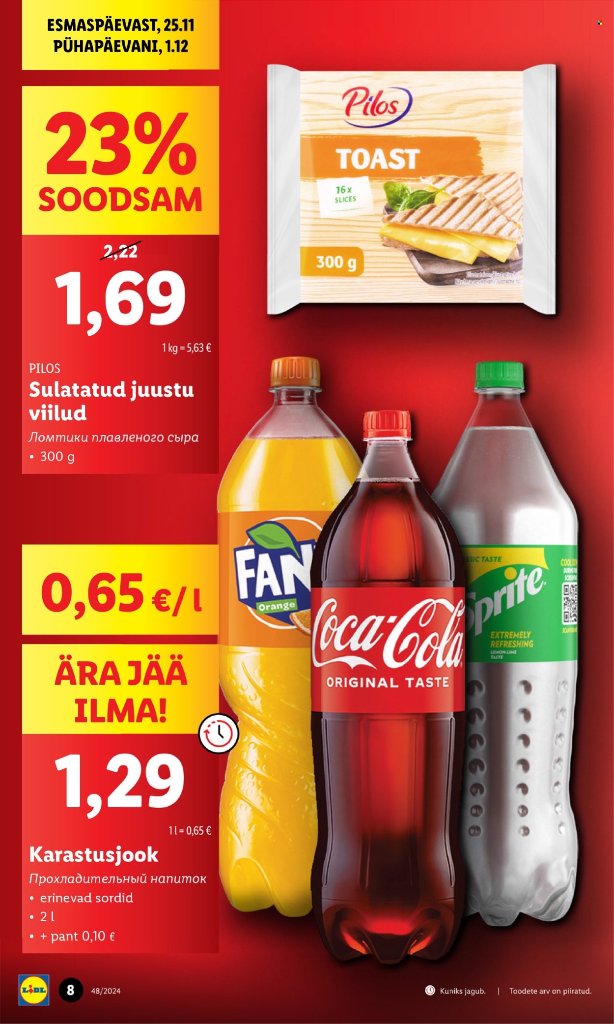 lidl - Lidl kliendileht (25.11 - 1.12.2024) - page: 8