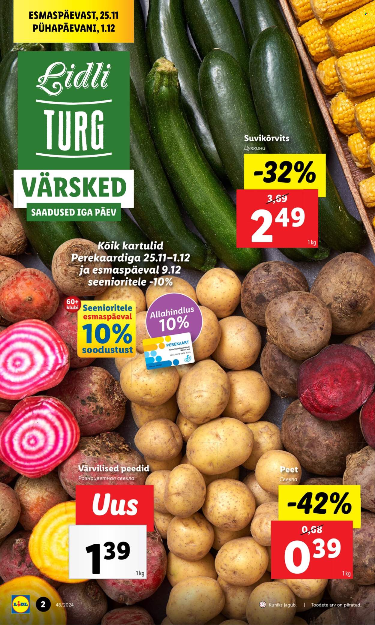 lidl - Lidl kliendileht (25.11 - 1.12.2024) - page: 2