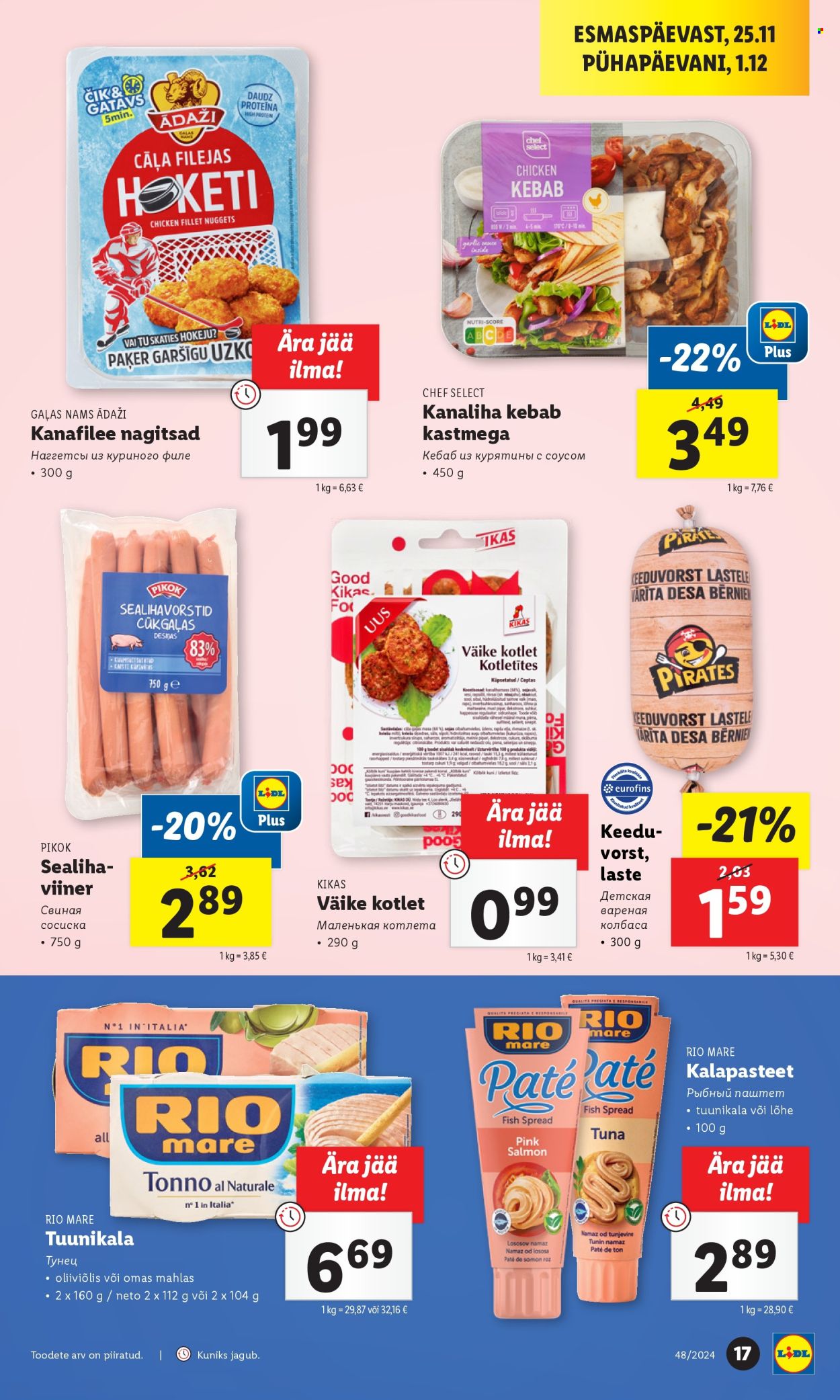 lidl - Lidl kliendileht - Kliendileht (28.11 - 1.12.2024) - page: 17