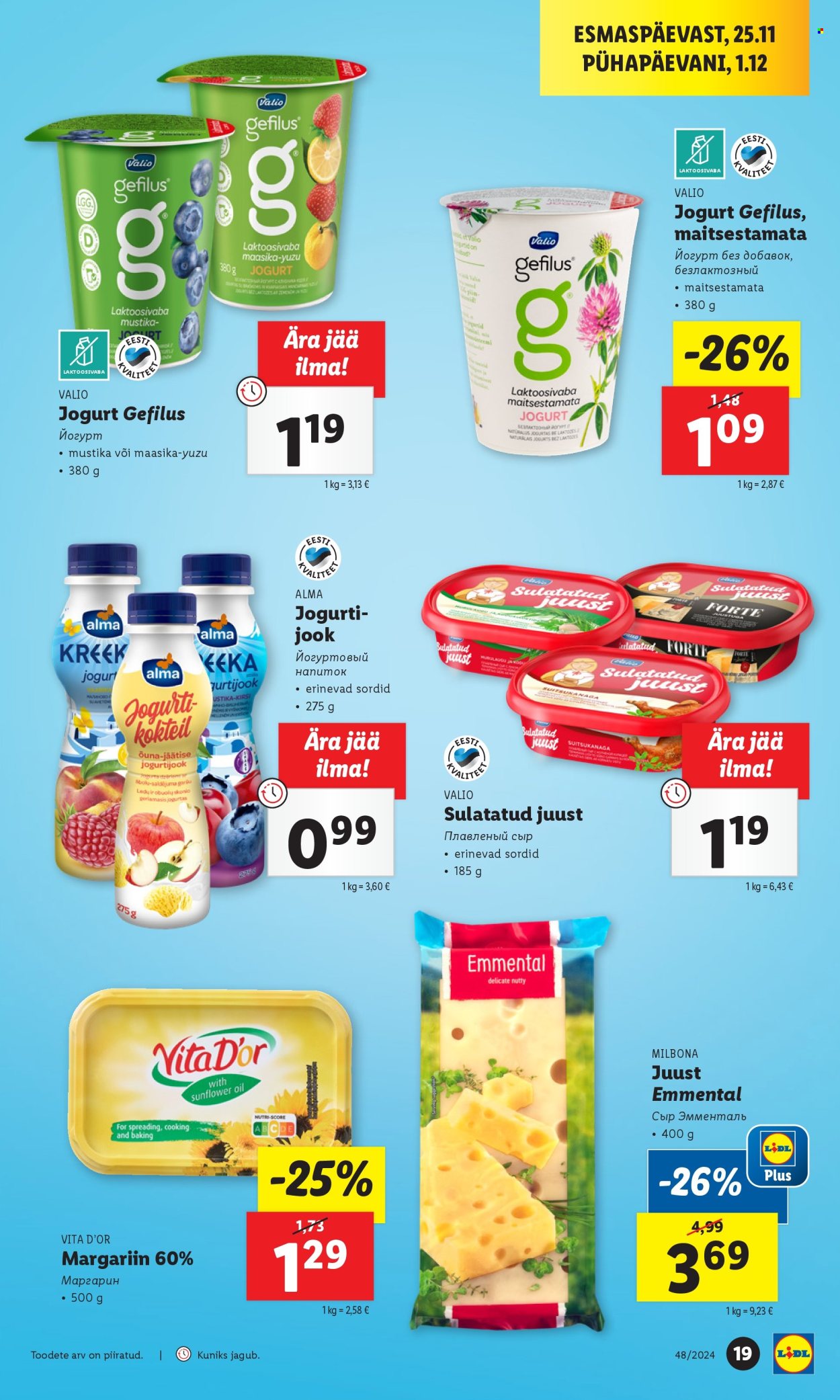 lidl - Lidl kliendileht - Kliendileht (28.11 - 1.12.2024) - page: 19