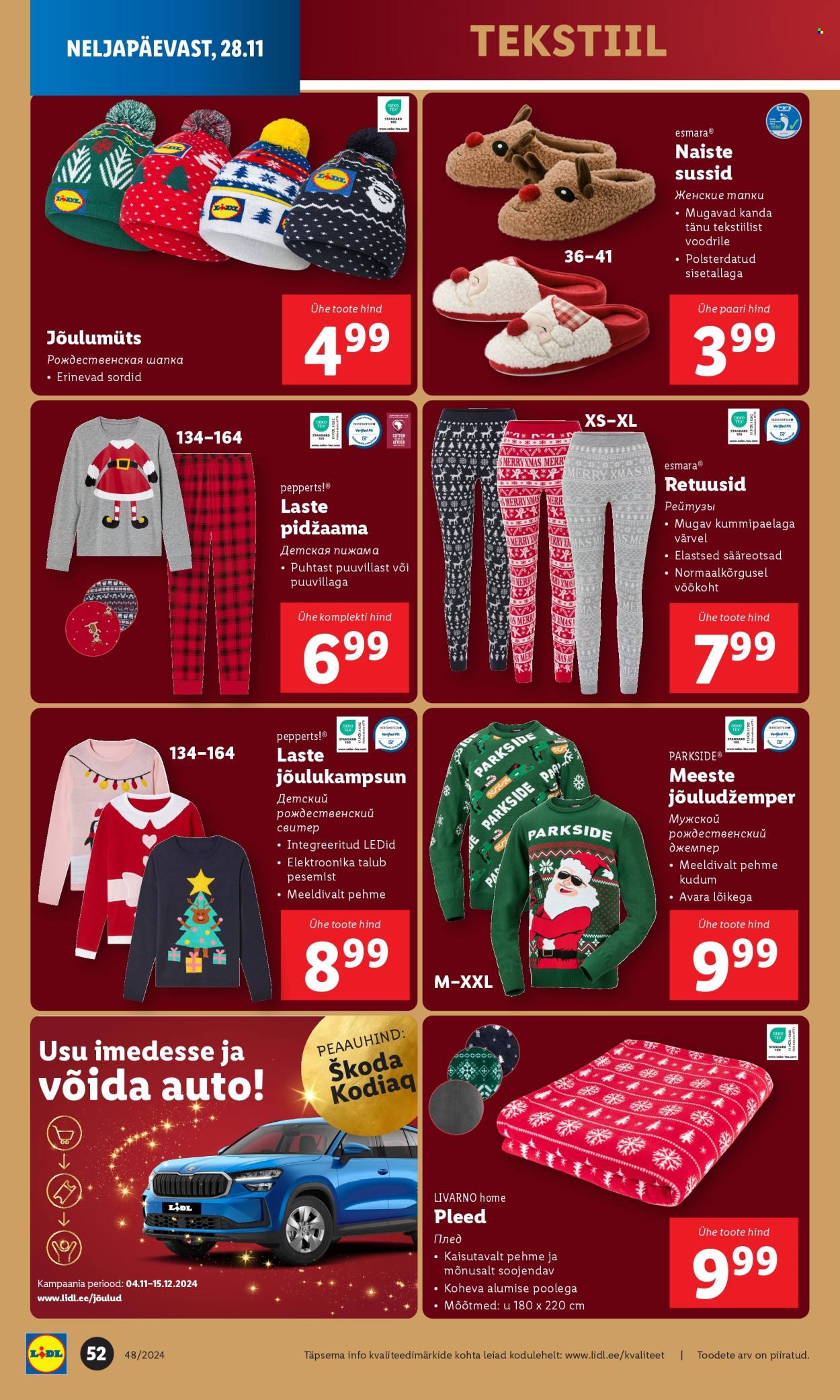 lidl - Lidl kliendileht - Kliendileht (28.11 - 1.12.2024) - page: 52