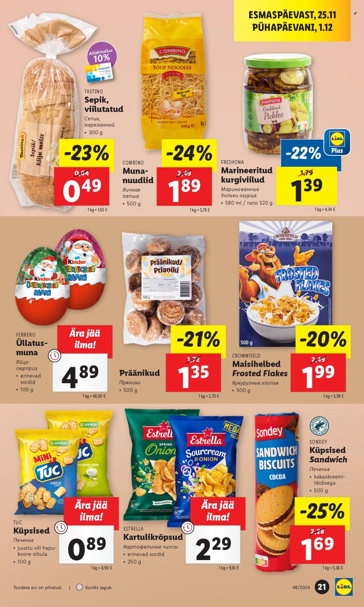 lidl - Lidl kliendileht - Kliendileht (28.11 - 1.12.2024) - page: 21