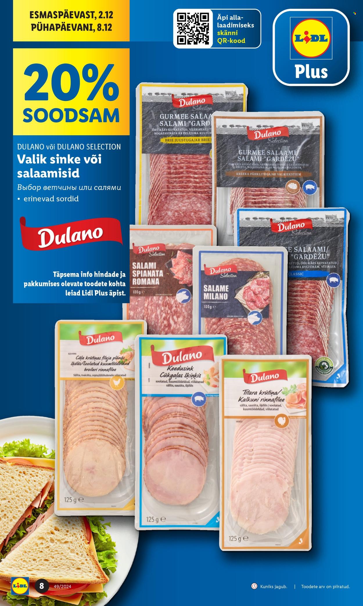 lidl - Lidl kliendileht - Kliendileht (2.12 - 8.12.2024) - page: 8