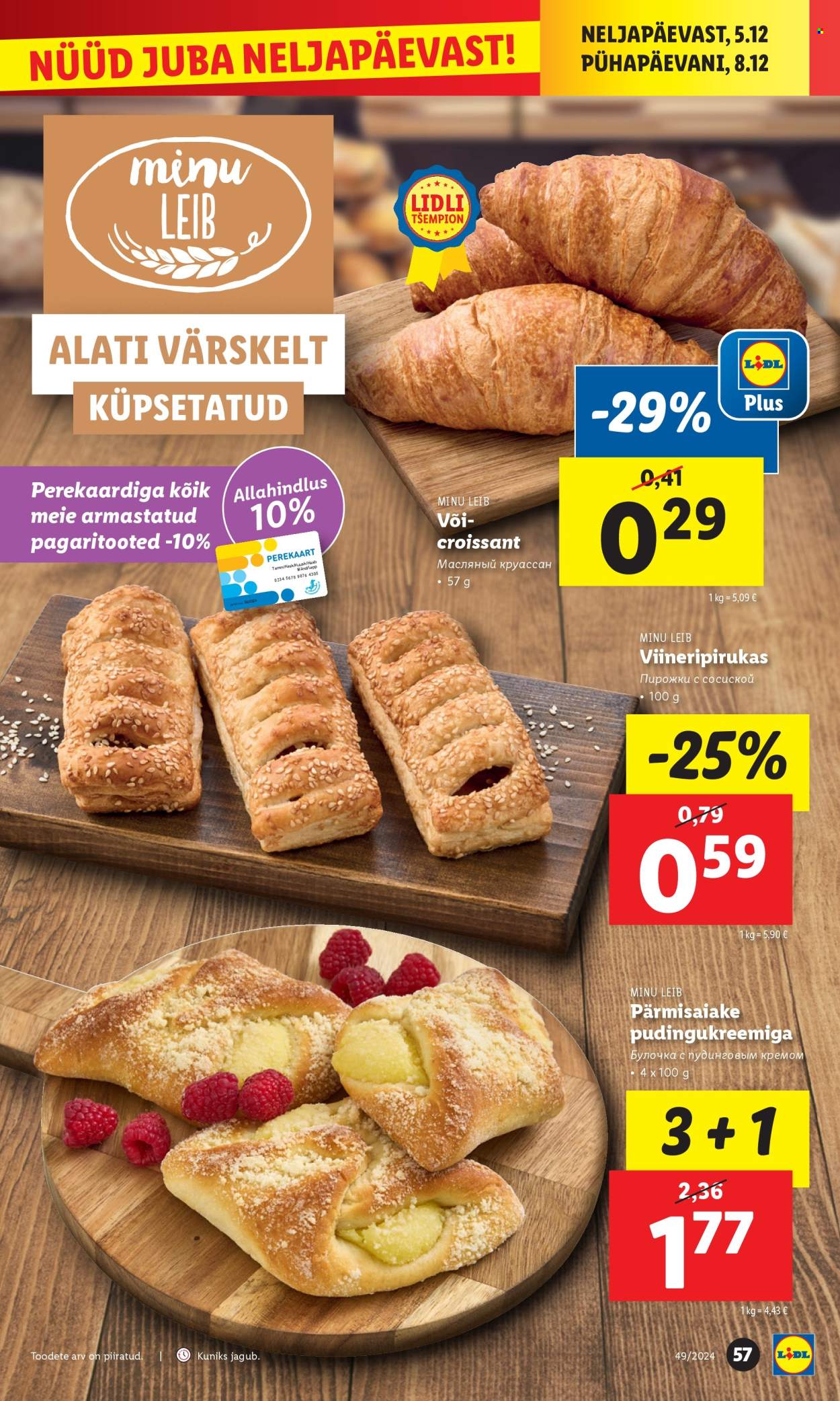 lidl - Lidl kliendileht - Kliendileht (2.12 - 8.12.2024) - page: 57