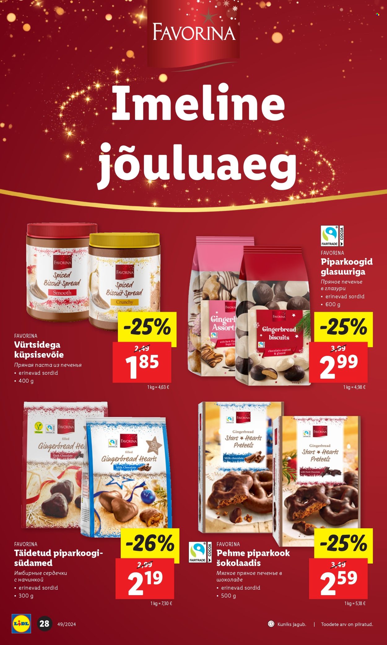 lidl - Lidl kliendileht - Kliendileht (2.12 - 8.12.2024) - page: 28