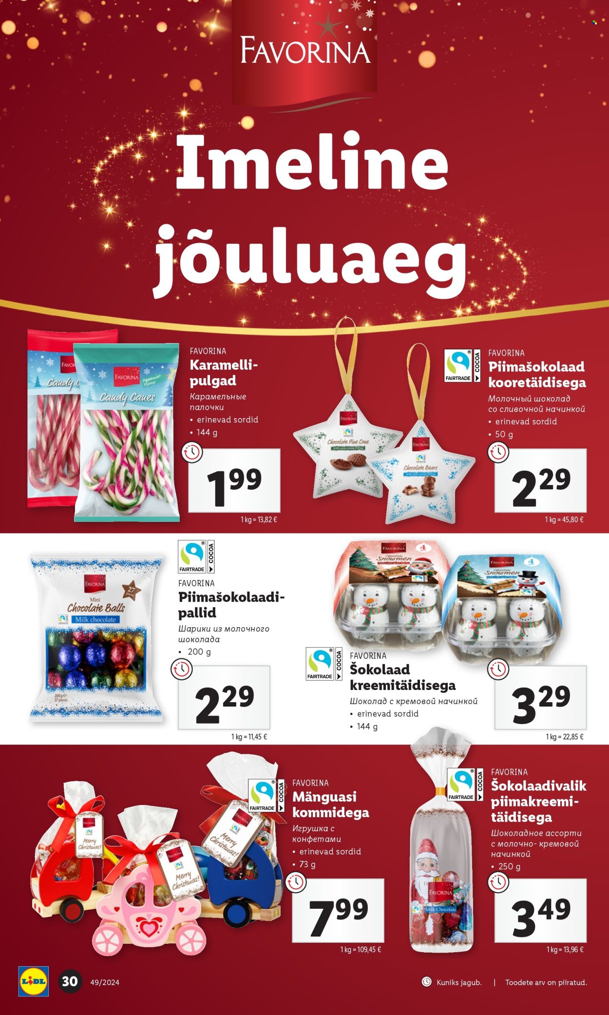 lidl - Lidl kliendileht - Kliendileht (2.12 - 8.12.2024) - page: 30