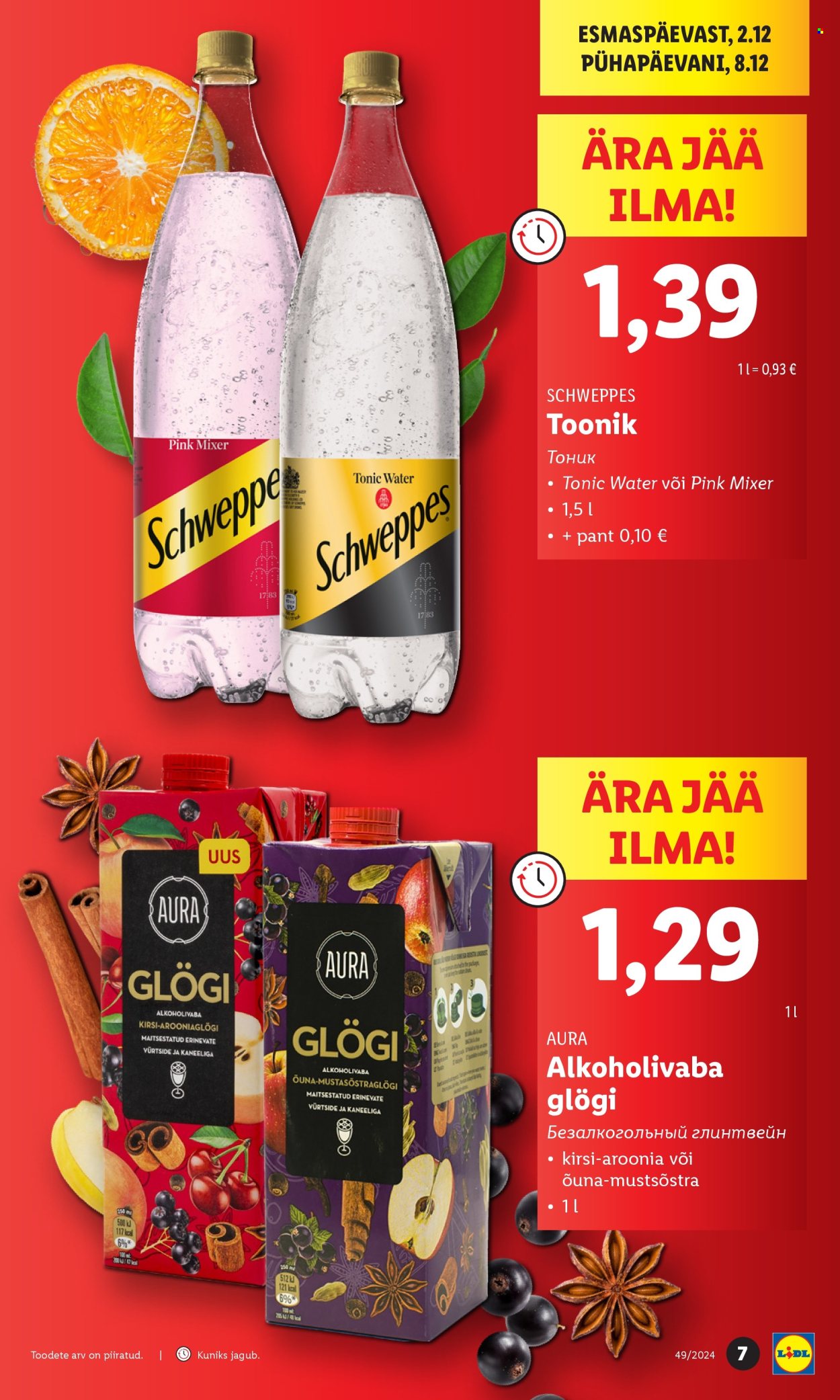 lidl - Lidl kliendileht - Kliendileht (2.12 - 8.12.2024) - page: 7