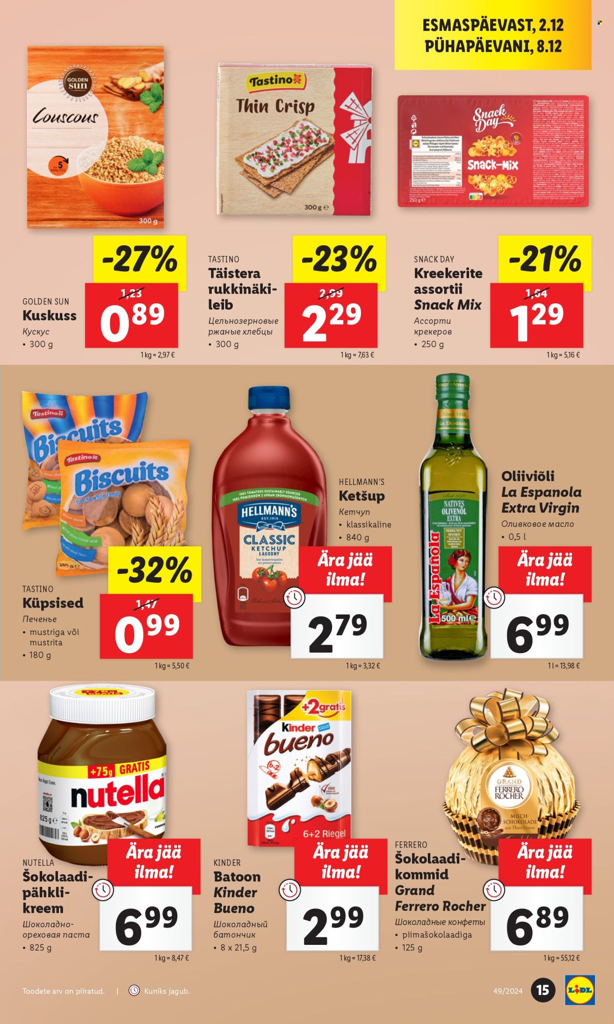 lidl - Lidl kliendileht - Kliendileht (2.12 - 8.12.2024) - page: 15