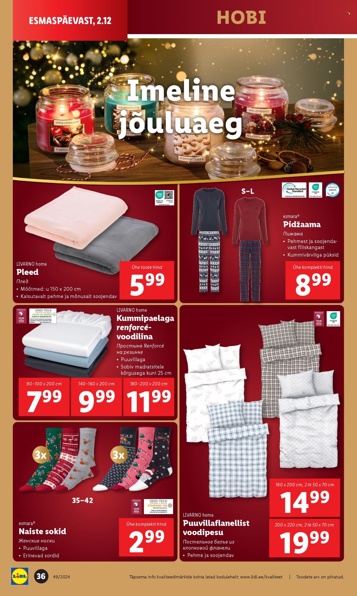 lidl - Lidl kliendileht - Kliendileht (2.12 - 8.12.2024) - page: 36