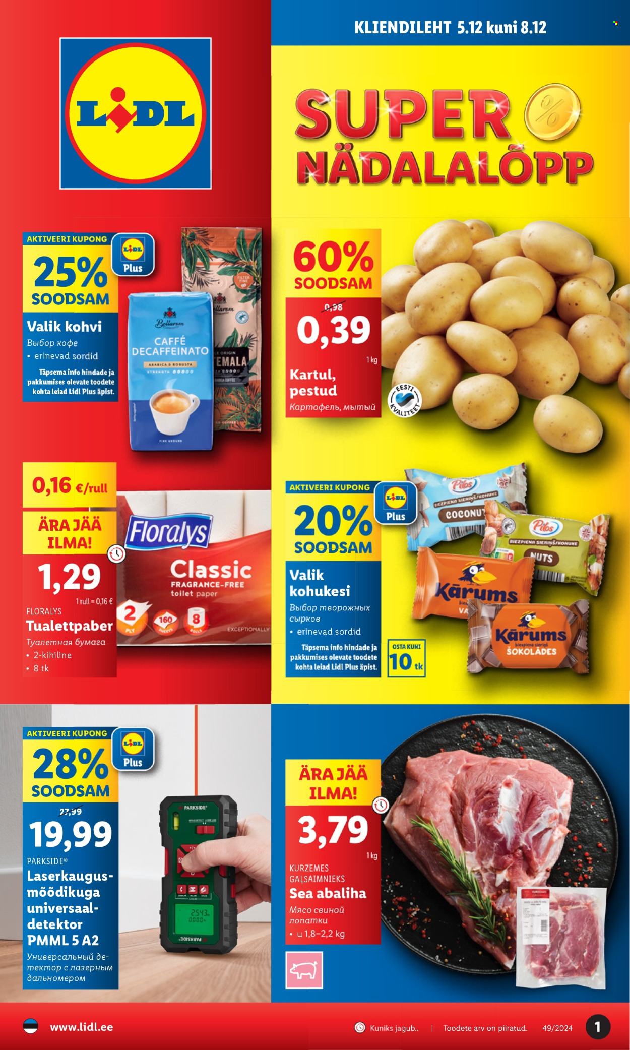 lidl - Lidl kliendileht - Kliendileht (5.12 - 8.12.2024)