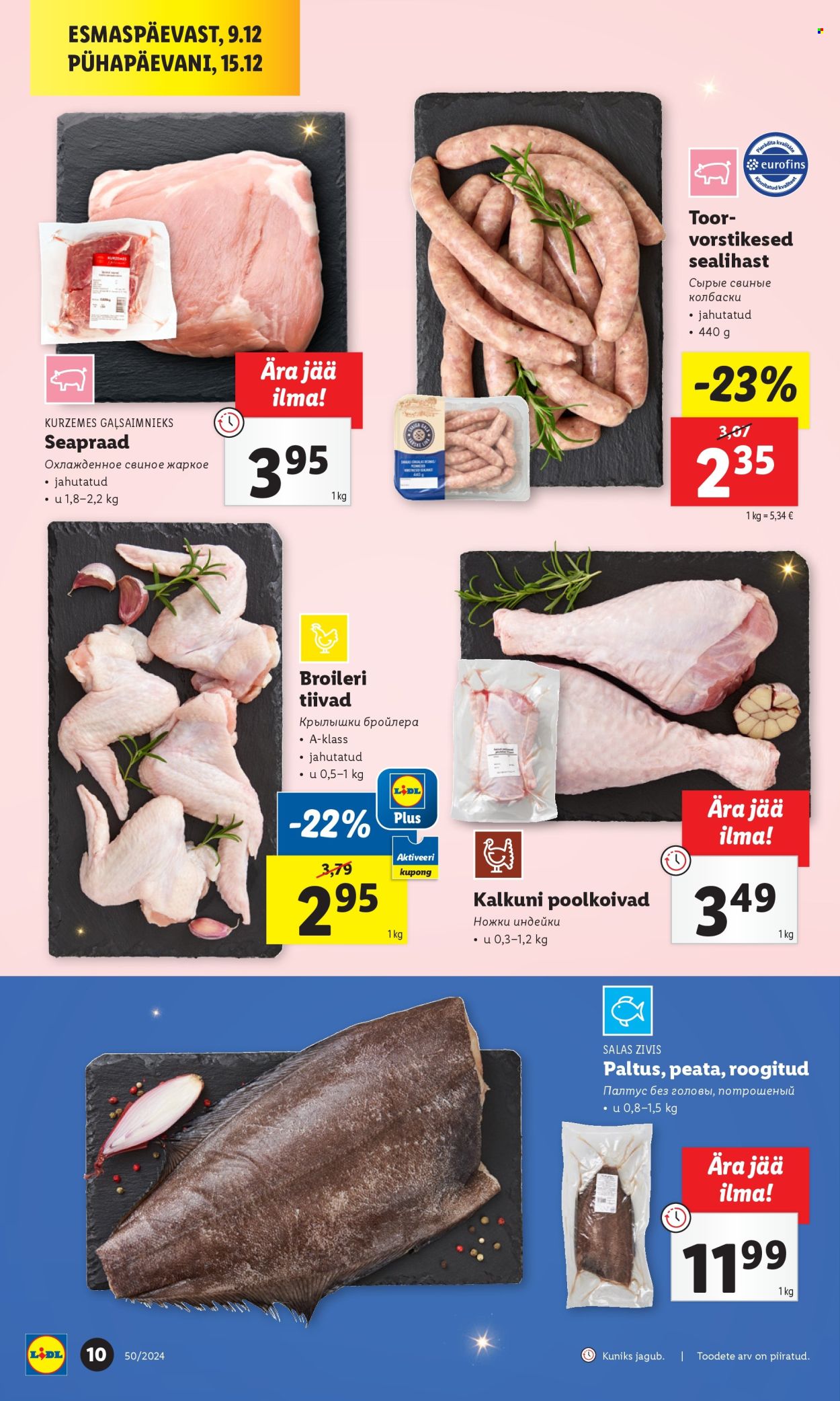 lidl - Lidl kliendileht - Kliendilehed (9.12 - 15.12.2024) - page: 10