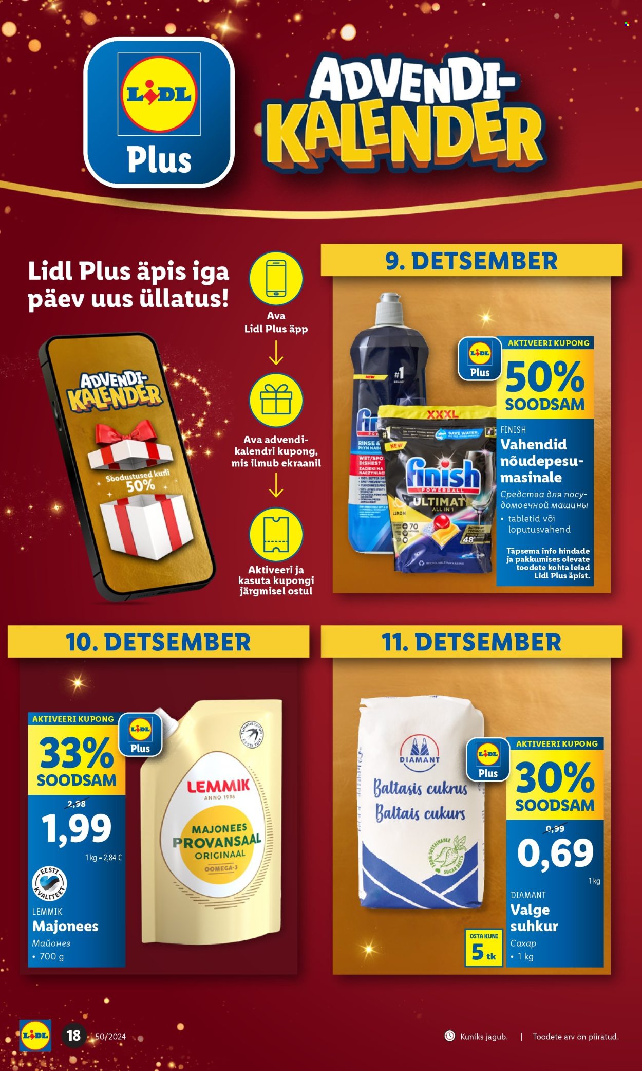 lidl - Lidl kliendileht - Kliendilehed (9.12 - 15.12.2024) - page: 18