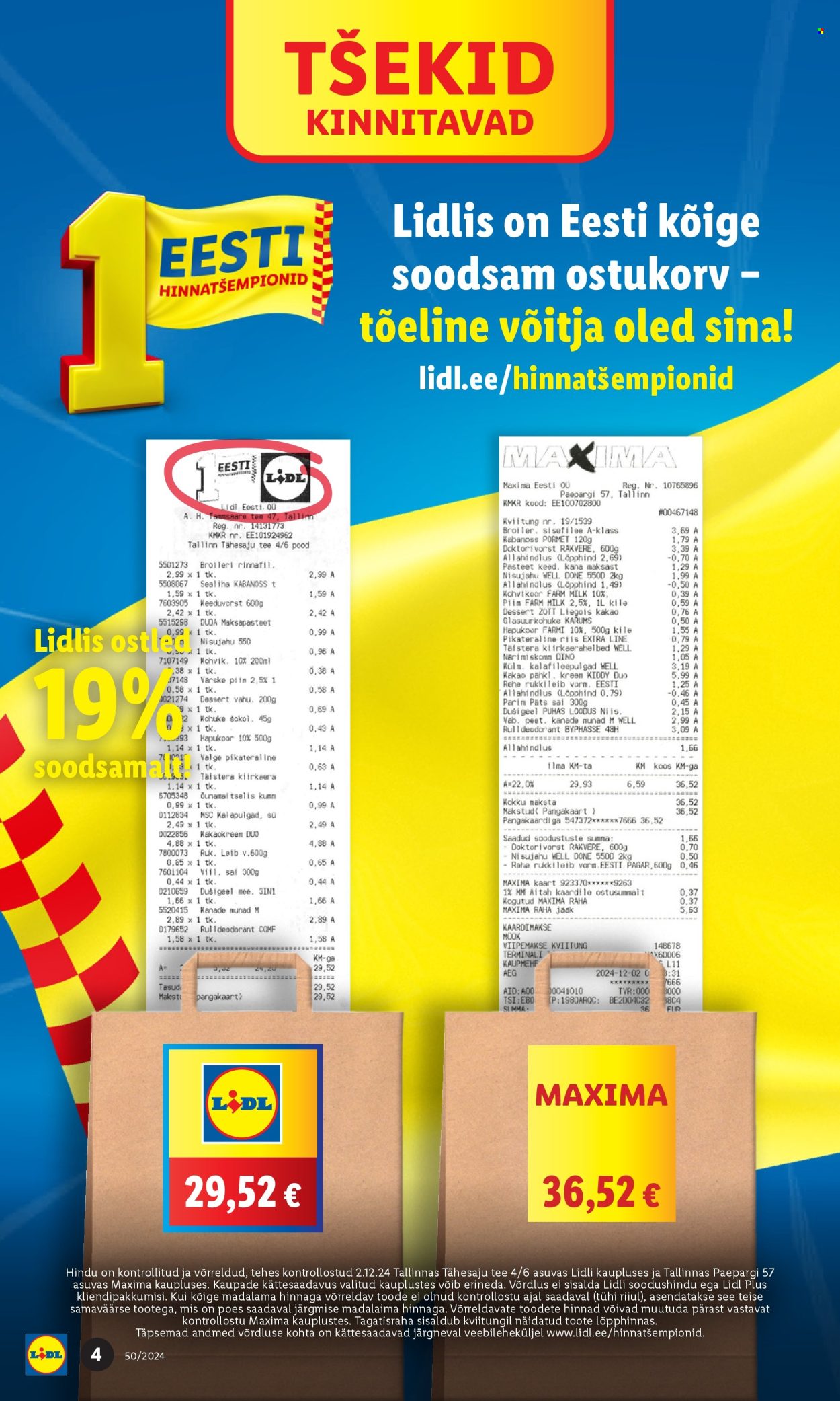 lidl - Lidl kliendileht - Kliendilehed (9.12 - 15.12.2024) - page: 4