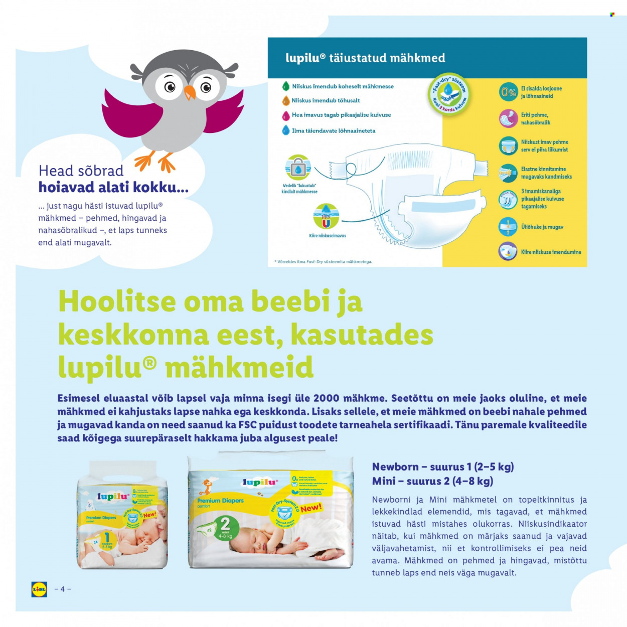 lidl - Lidl kliendileht - Lidli pakkumised elu alguseks - page: 4