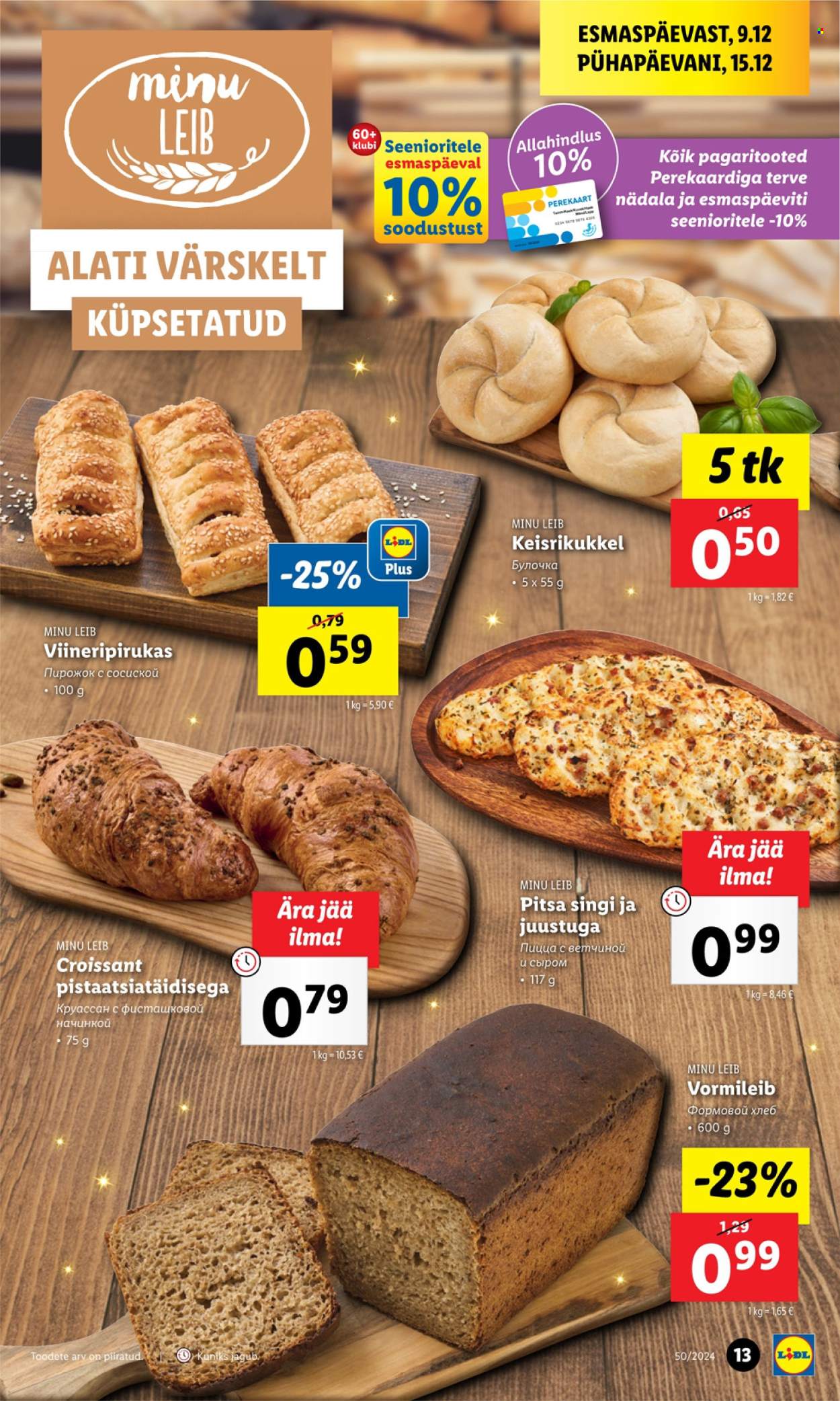 lidl - Lidl kliendileht - Nädalalõpu pakkumised (12.12 - 15.12.2024) - page: 13