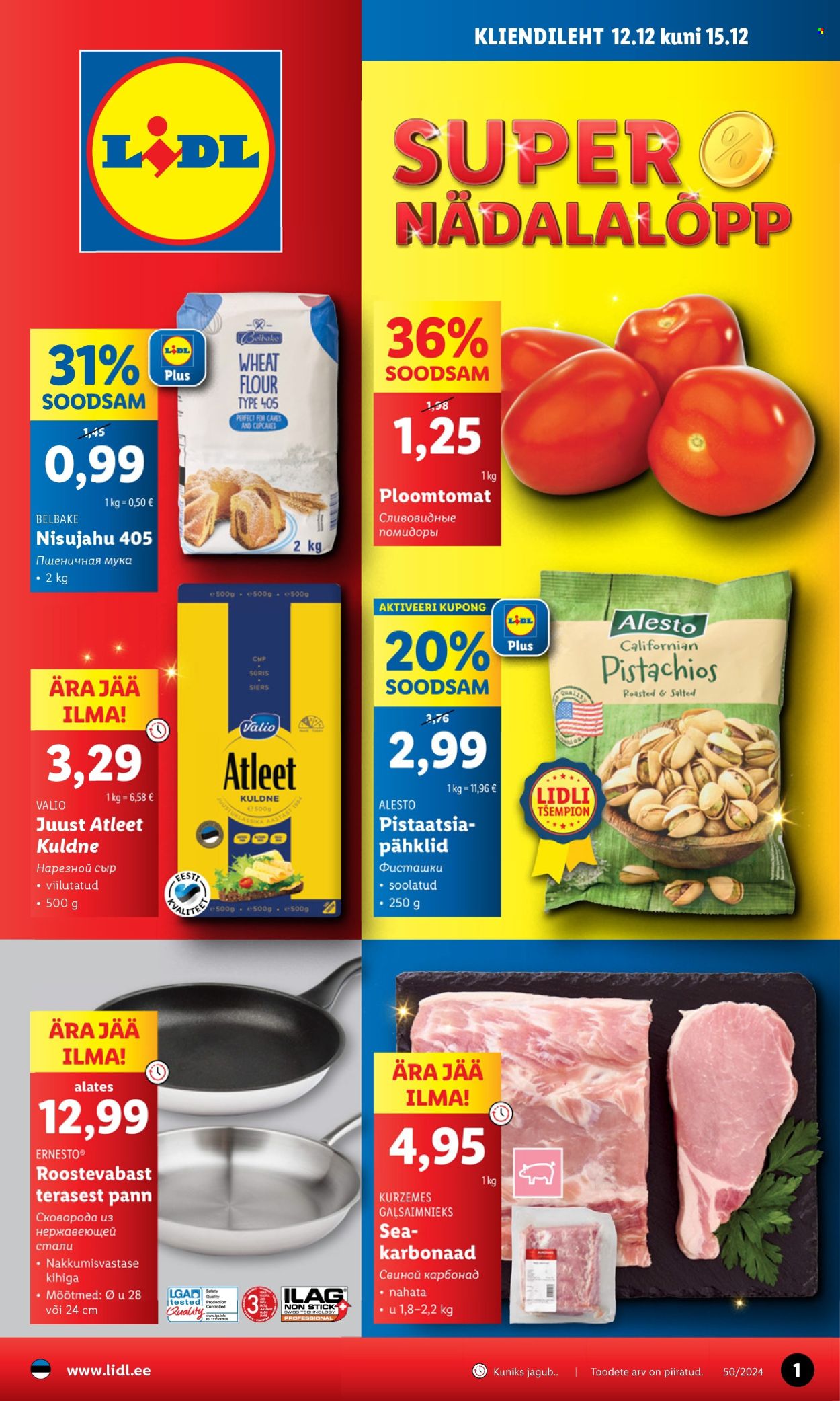 lidl - Lidl kliendileht - Nädalalõpu pakkumised (12.12 - 15.12.2024)