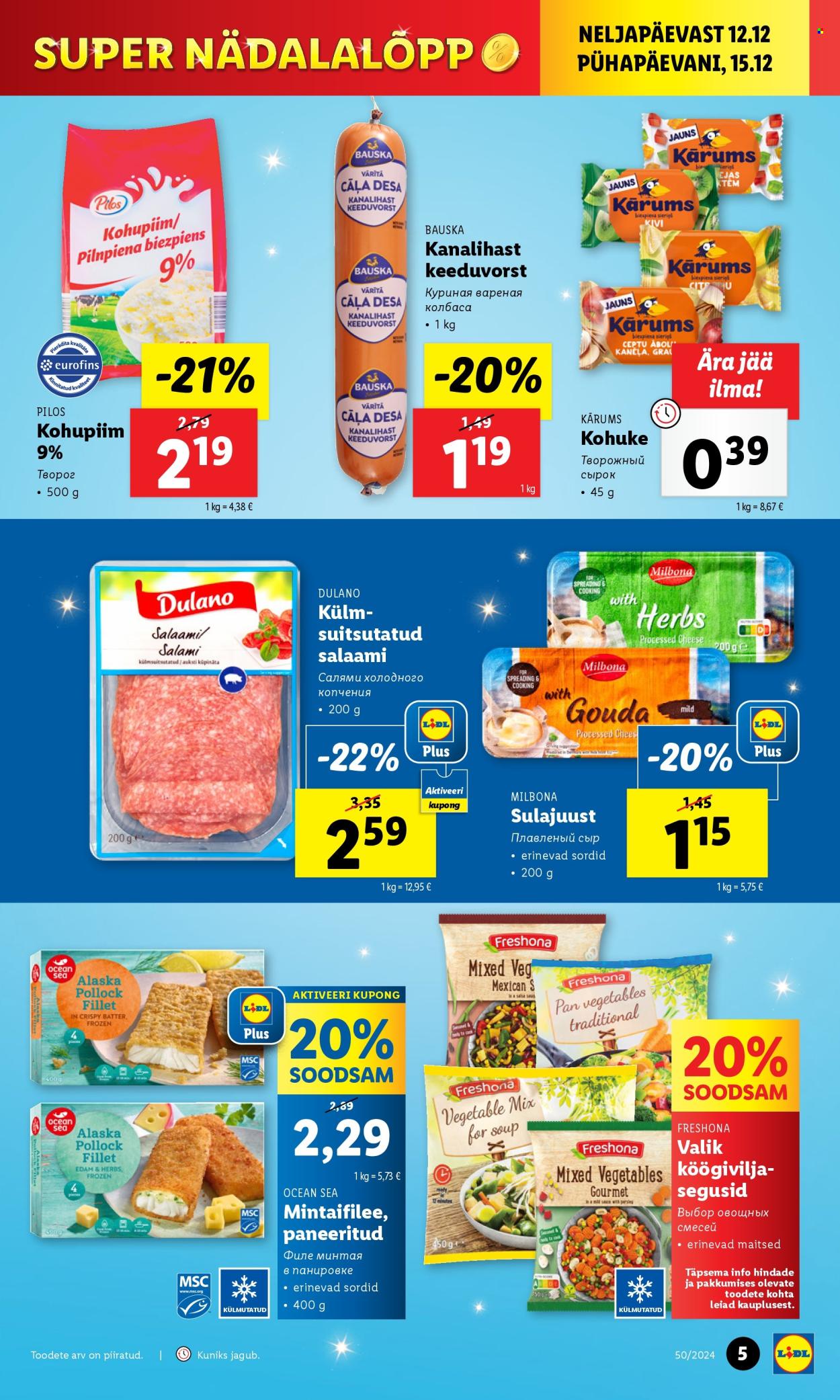 lidl - Lidl kliendileht - Nädalalõpu pakkumised (12.12 - 15.12.2024) - page: 5