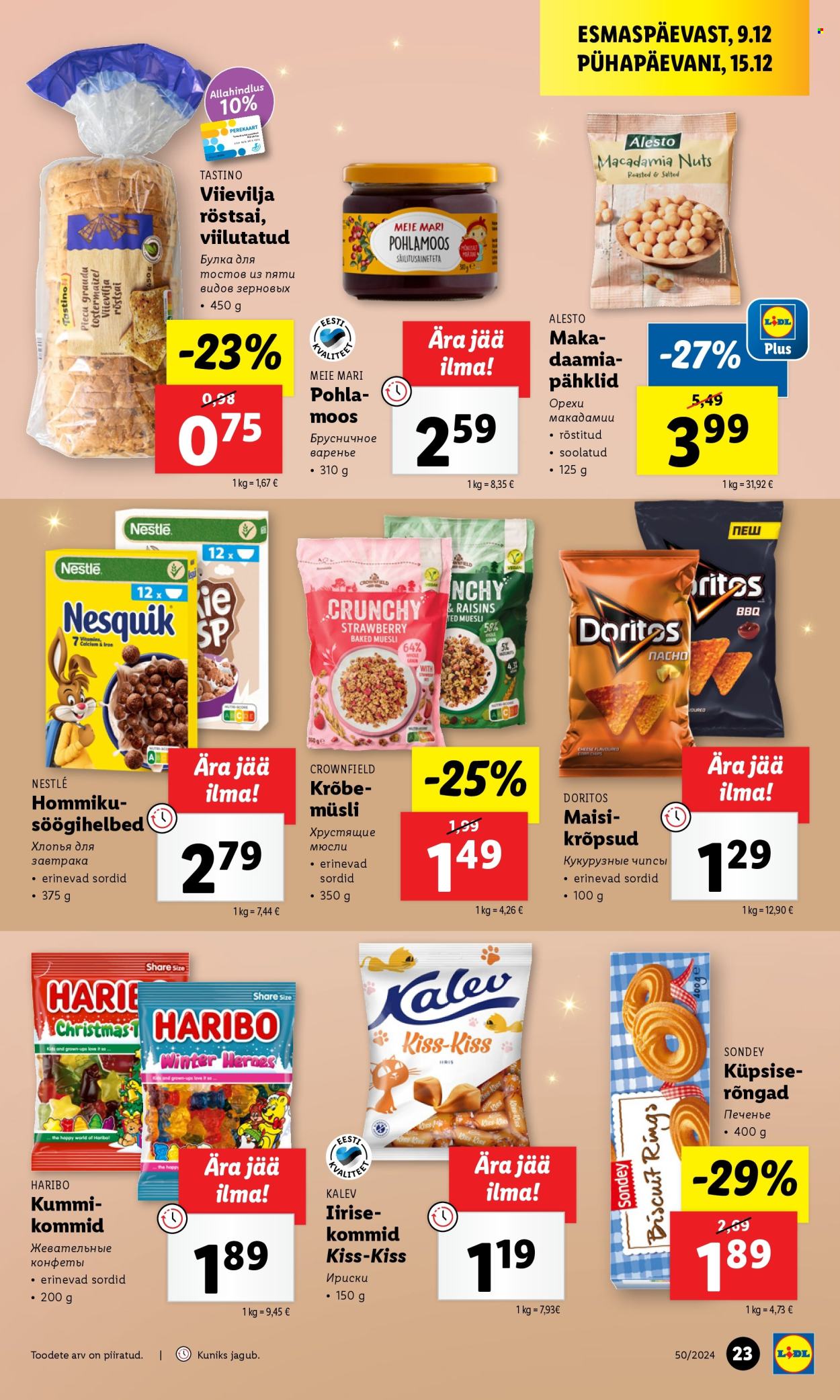 lidl - Lidl kliendileht - Nädalalõpu pakkumised (12.12 - 15.12.2024) - page: 23