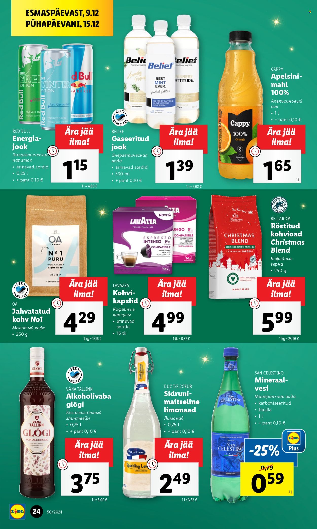 lidl - Lidl kliendileht - Nädalalõpu pakkumised (12.12 - 15.12.2024) - page: 24