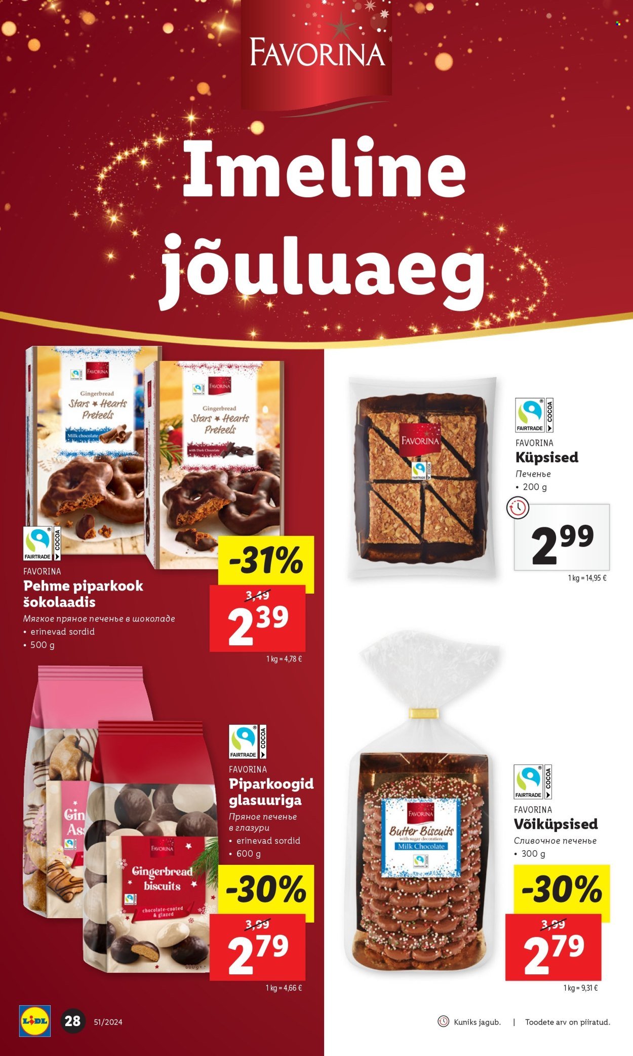 lidl - Lidl kliendileht - Kliendilehed (16.12 - 23.12.2024) - page: 28